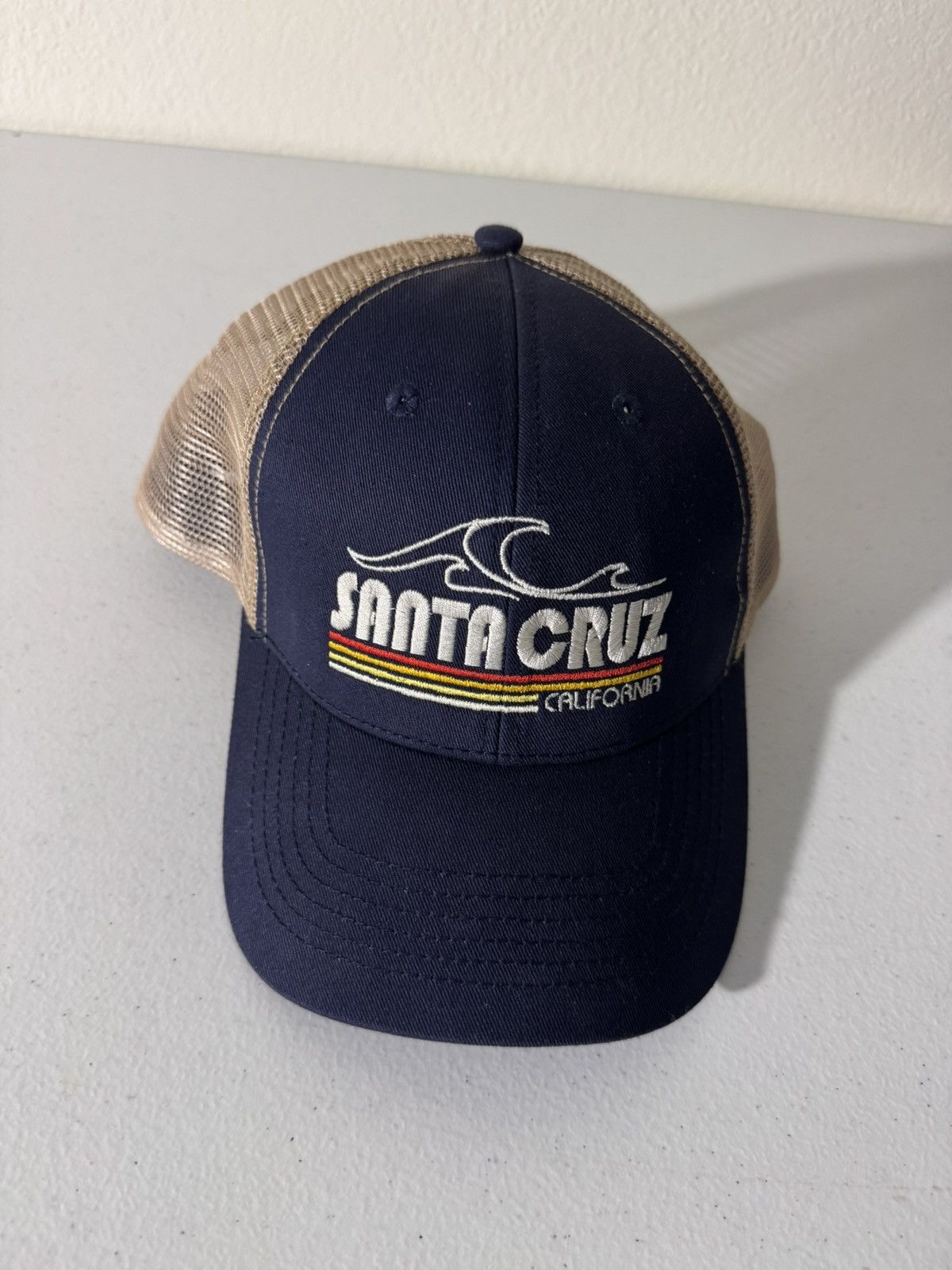 Santa Cruz Skateboards Santa Cruz Snapback Trucker Hat Size 34 - 1 Thumbnail