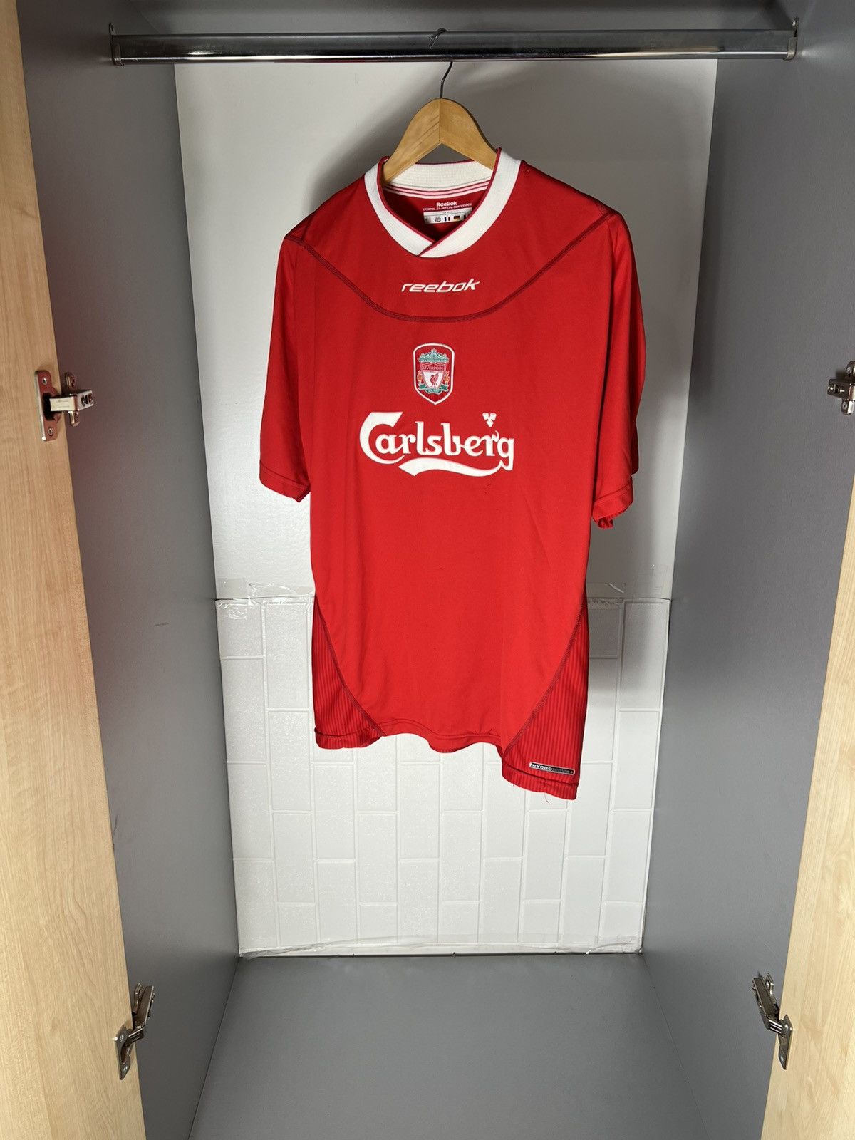 Reebok VINTAGE REEBOK FC LIVERPOOL ENGLAND SOCCER JERSEY RETRO 90s Size US XL / EU 56 / 4 - 7 Thumbnail