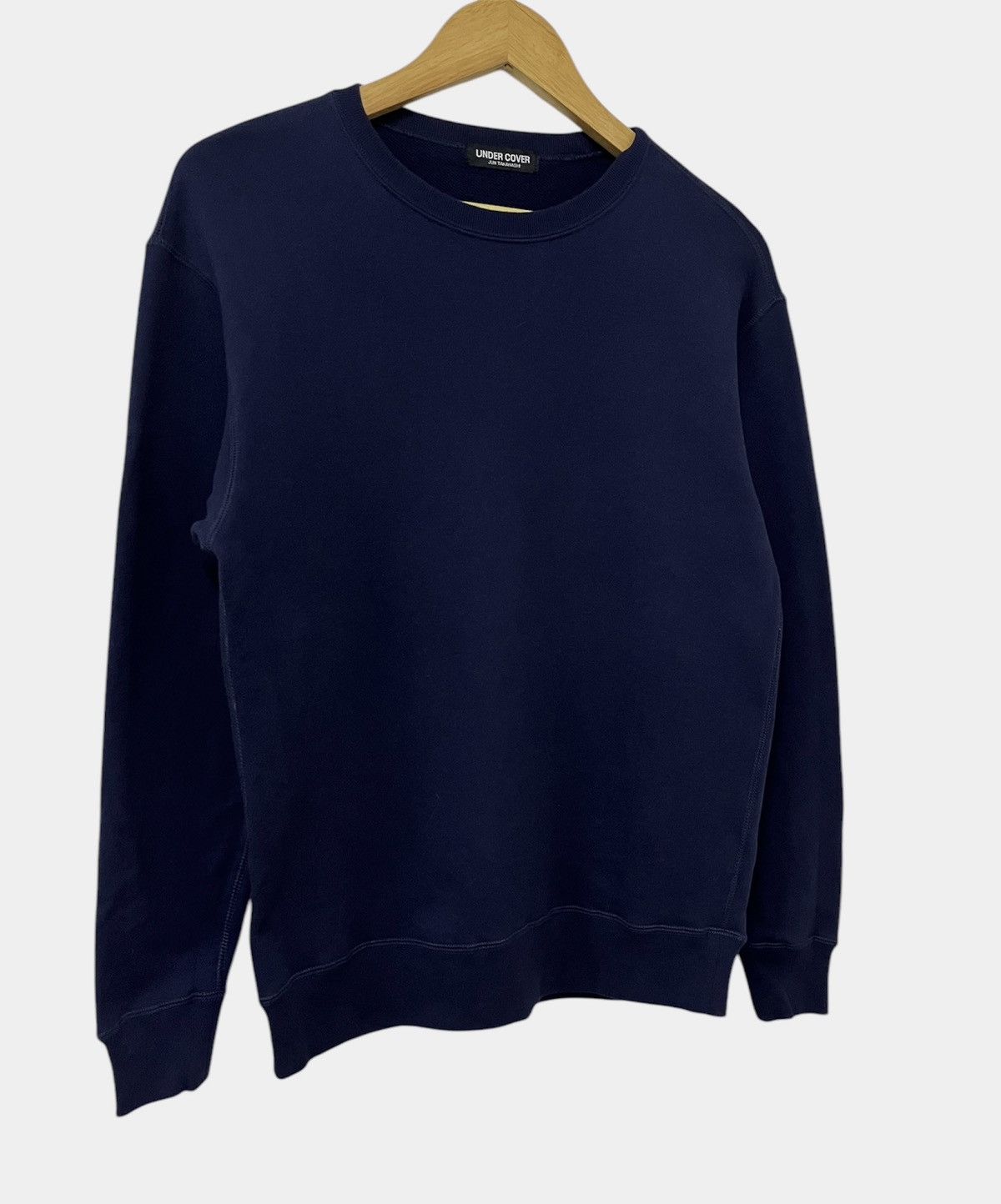 Undercover UNDERCOVER JUN TAKAHASHI SOLID BLUE JAPANESE SWEATSHIRT Size US S / EU 44-46 / 1 - 2 Thumbnail