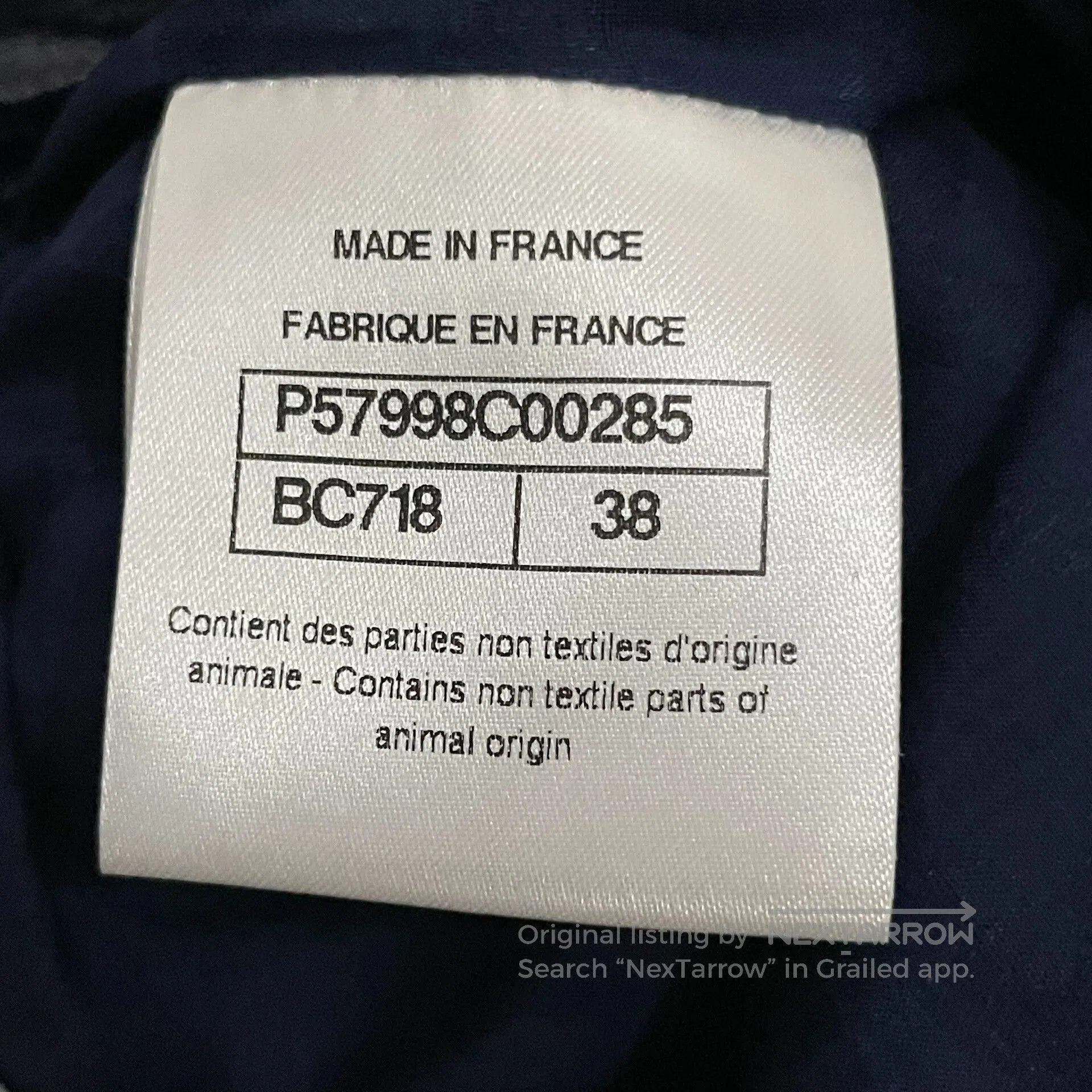 Chanel Chanel Egypt Series Dark Blue Shorts Skirt. Size 37" - 3 Thumbnail