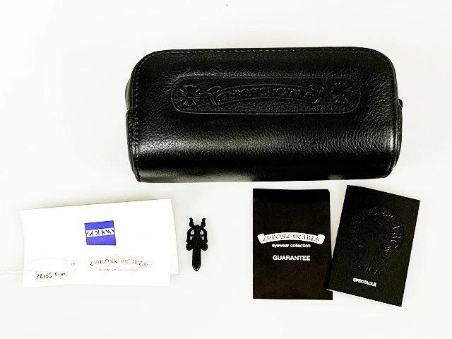 Chrome Hearts CHROME HEARTS MUNCHER Teardrop Sunglasses Black Size ONE SIZE - 7 Thumbnail