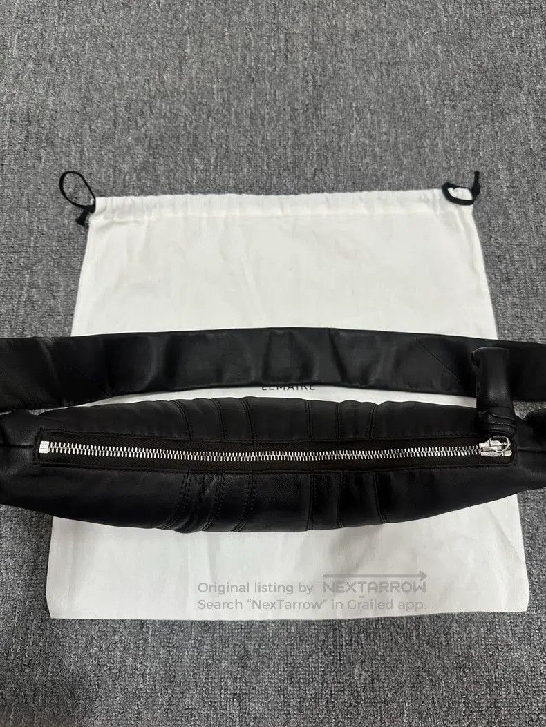 Lemaire LEMAIRE Dark Chocolate Small Lamb Leather Horn Bag Size ONE SIZE - 5 Thumbnail