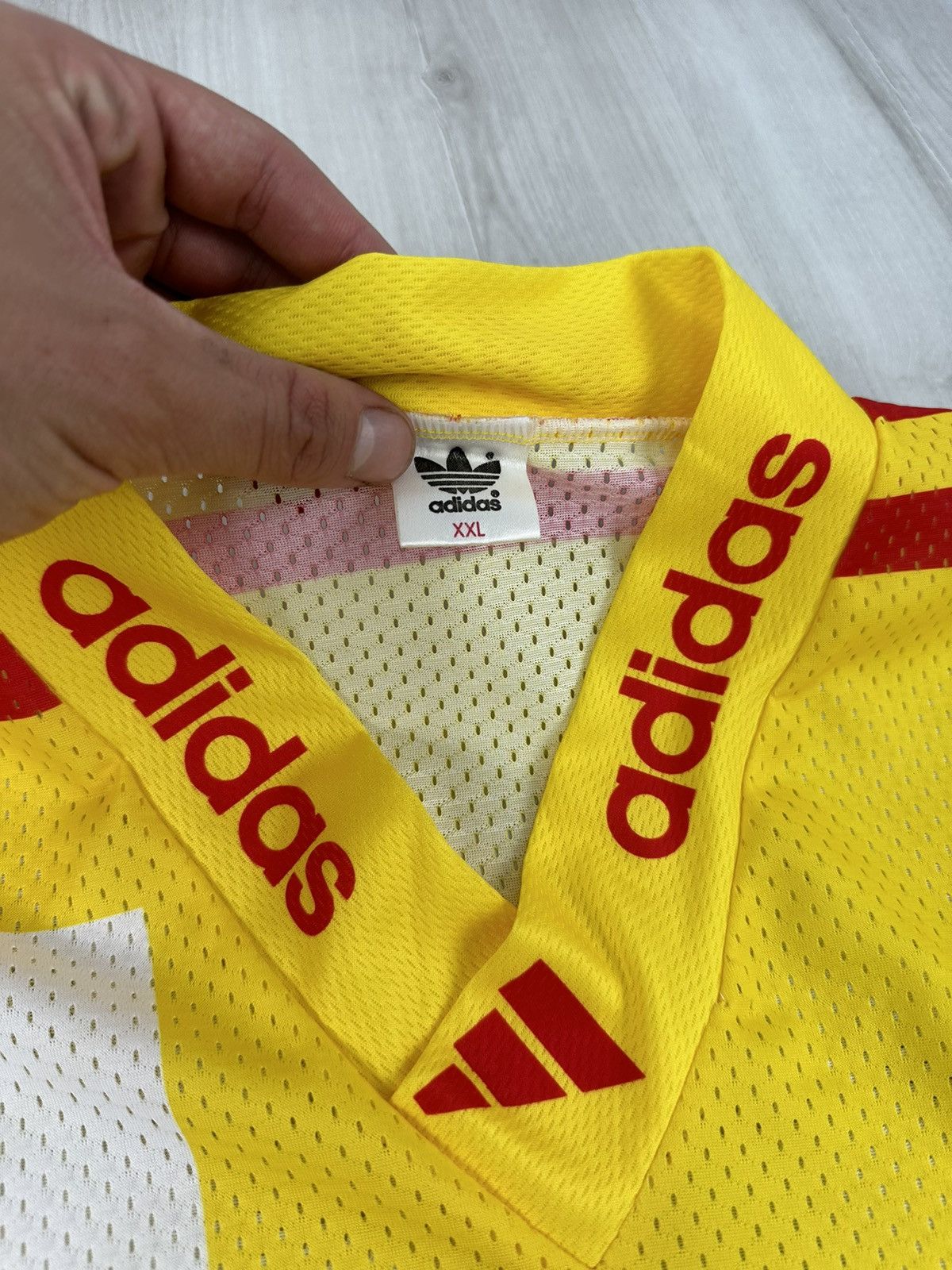 Adidas HC Sparta Praha Adidas Vintage European Hockey Jersey Size US XXL / EU 58 / 5 - 8 Thumbnail