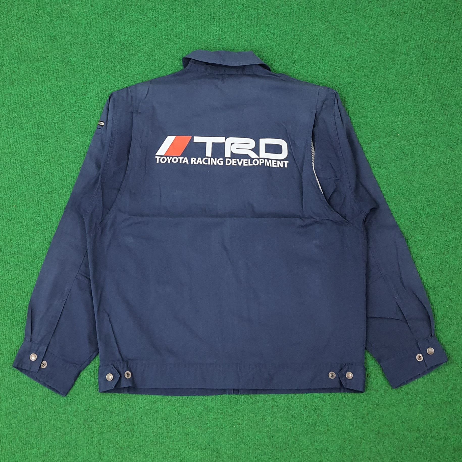 Japanese Brand Vintage TRD Toyota Racing Motorsports Custom Jacket C254N1 Size US M / EU 48-50 / 2 - 1 Thumbnail