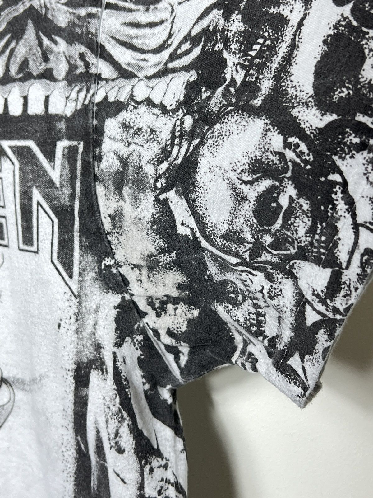 Iron Maiden iron maiden eddie biker y2k crazy vintage full print t shirt Size US M / EU 48-50 / 2 - 6 Thumbnail