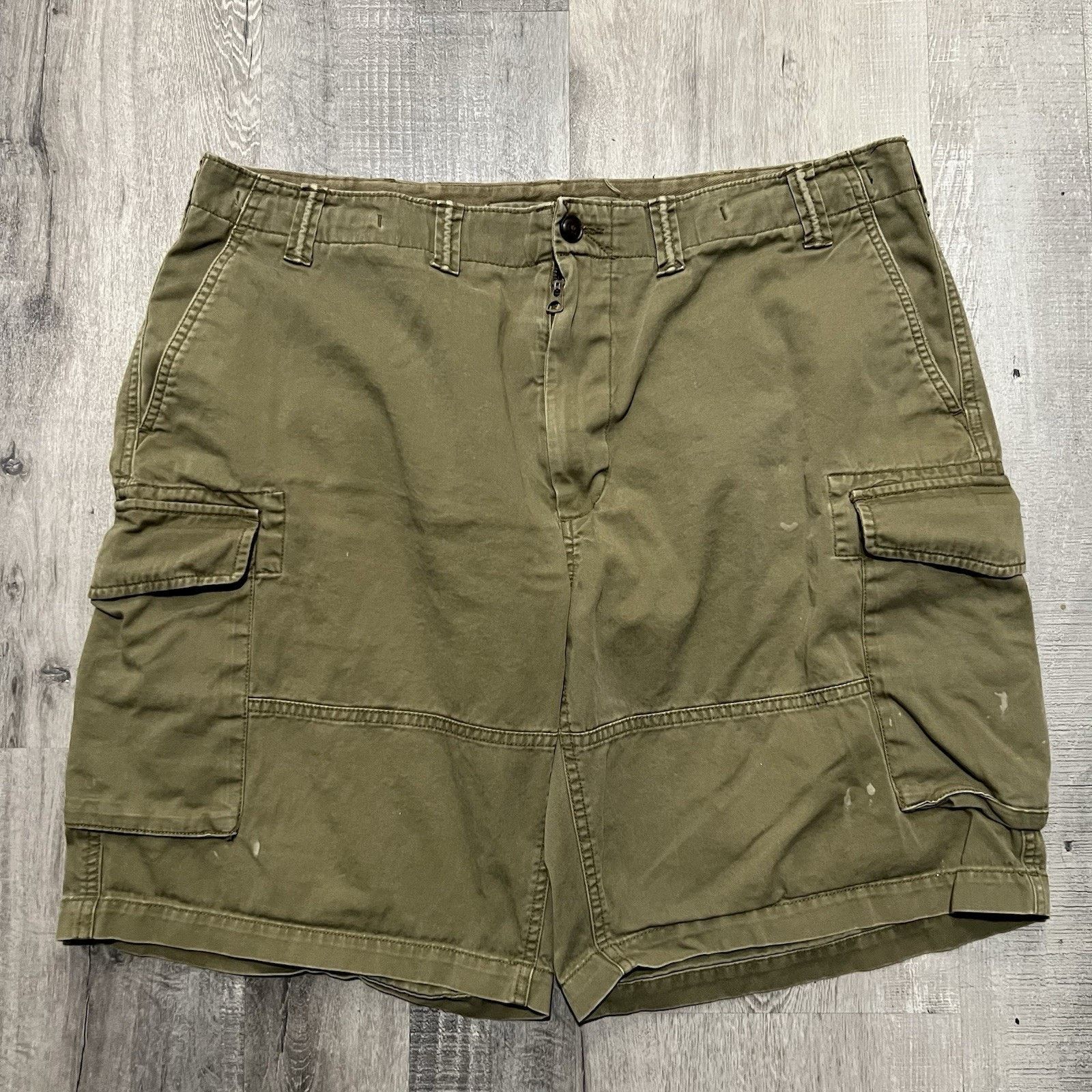 Polo Ralph Lauren Polo Ralph Lauren Cargo Shorts Mens 40 Green Canvas Military Size US 40 / EU 56 - 1 Thumbnail