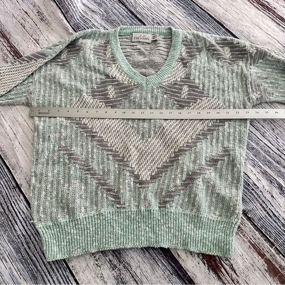 Vintage Vintage J.J. Cochran Cotton Blend Unique Knit Sweater Size US L / EU 52-54 / 3 - 6 Thumbnail
