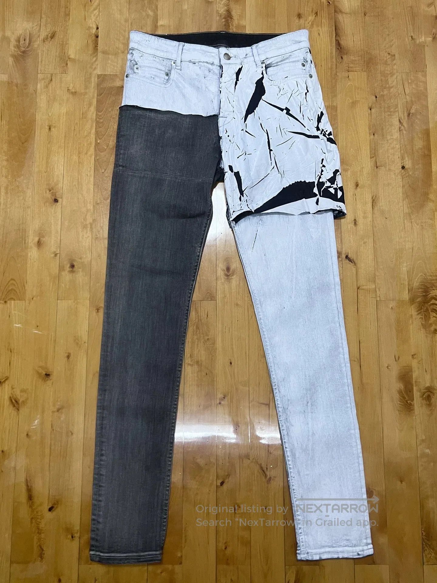 Rick Owens Rick Owens SS20 Black Denim Pants. Size US 32 / EU 48 - 1 Thumbnail