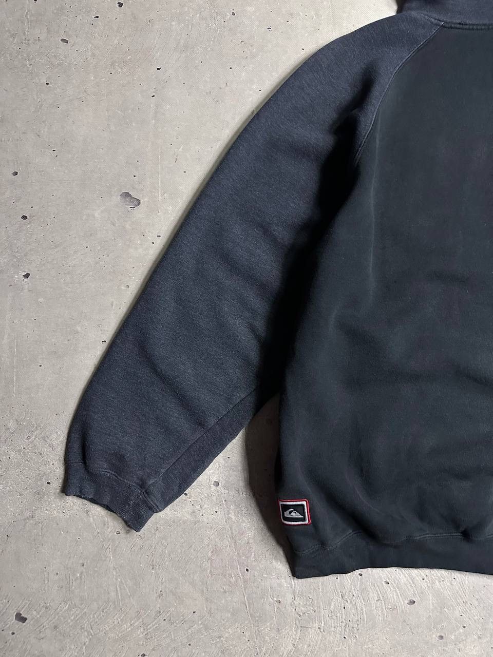 Quiksilver Vintage Quiksilver Hoodie Boardriding Company Black Surf L Size US L / EU 52-54 / 3 - 10 Thumbnail