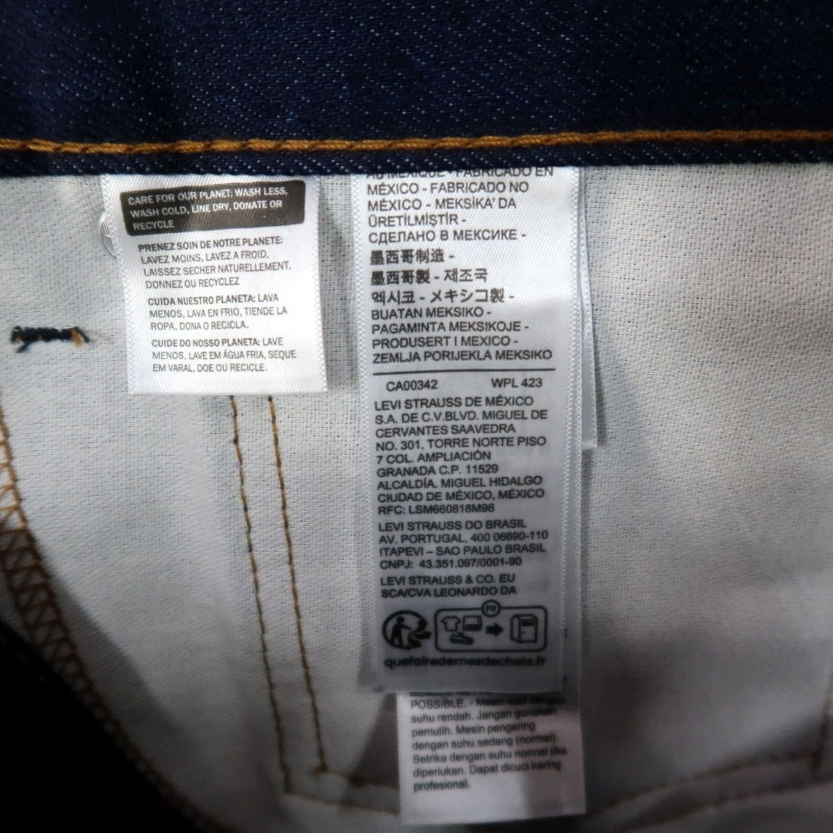 Levi's VINTAGE Levi's 517 Bootcut Jeans Men 34x30 Blue Denim Pants Cowboy western new Size US 34 / EU 50 - 6 Thumbnail