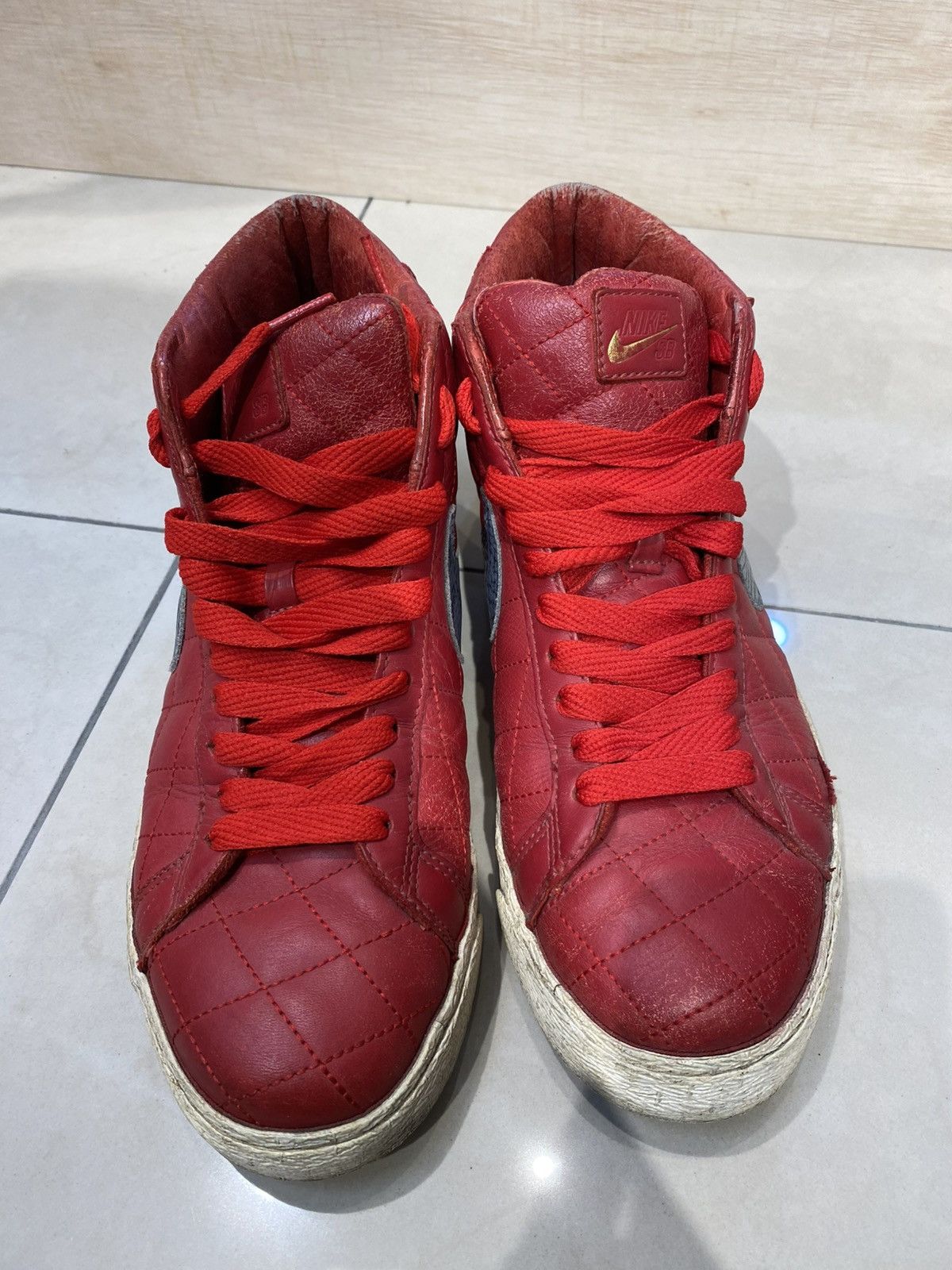 Nike × Supreme Nike SB Blazer Supreme Red 2006 Size9 Size US 9 / EU 42 - 2 Thumbnail
