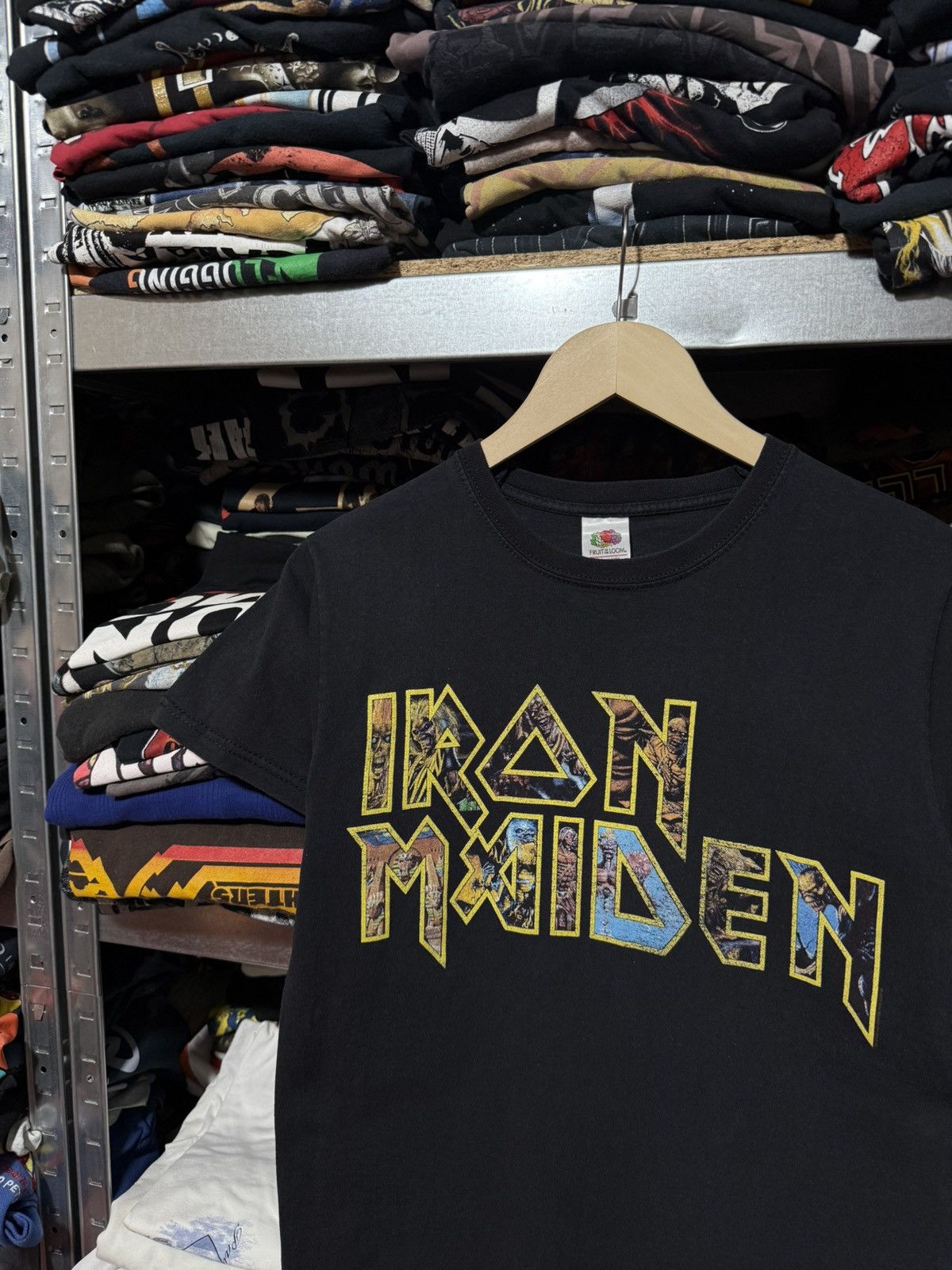 Band Tees Vintage 2019 Iron Maiden Rock Band Tour T-Shirt Y2K Hype Size US S / EU 44-46 / 1 - 3 Thumbnail