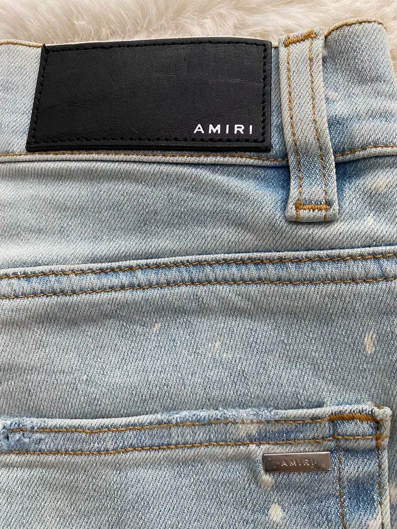 Amiri Amiri Size 32 Washing blue ink destroys jeans Size US 32 / EU 48 - 3 Thumbnail