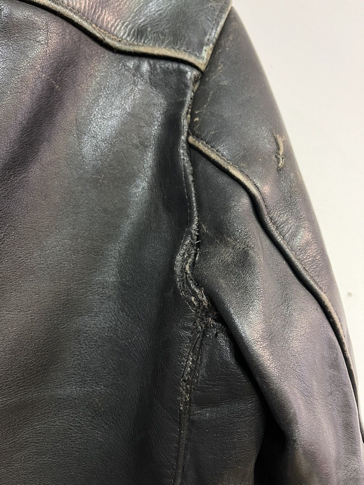 Vintage 70’s Harley Leather Jacket Size US M / EU 48-50 / 2 - 10 Thumbnail