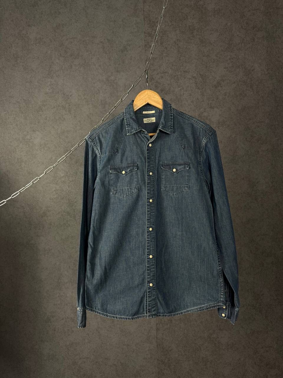 Allsaints Allsaints vintage denim shirt Size US S / EU 44-46 / 1 - 1 Thumbnail