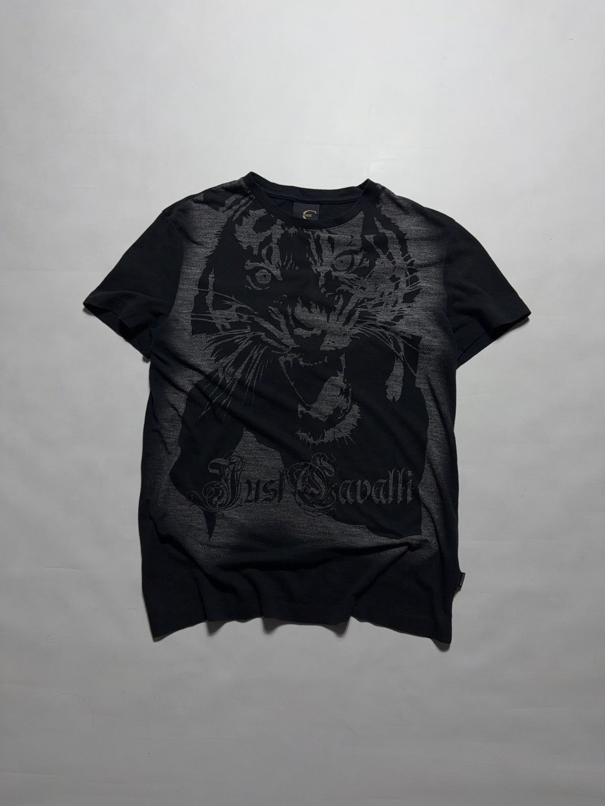 Just Cavalli Vintage Just Cavalli Tiger Logo Y2K T-Shirt Size US M / EU 48-50 / 2 - 1 Thumbnail