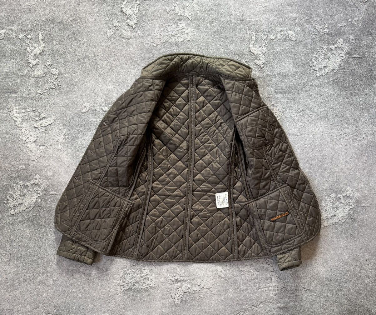 Designer Waterville 42 Italy quilted field jacket coat bomber Size M / US 6-8 / IT 42-44 - 8 Thumbnail