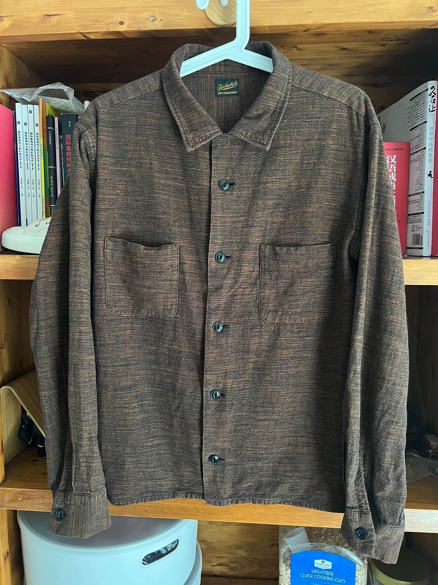 Tenderloin Tenderloin Jap Vtg Thick Textured Rare Color Shirt M Size US M / EU 48-50 / 2 - 1 Thumbnail