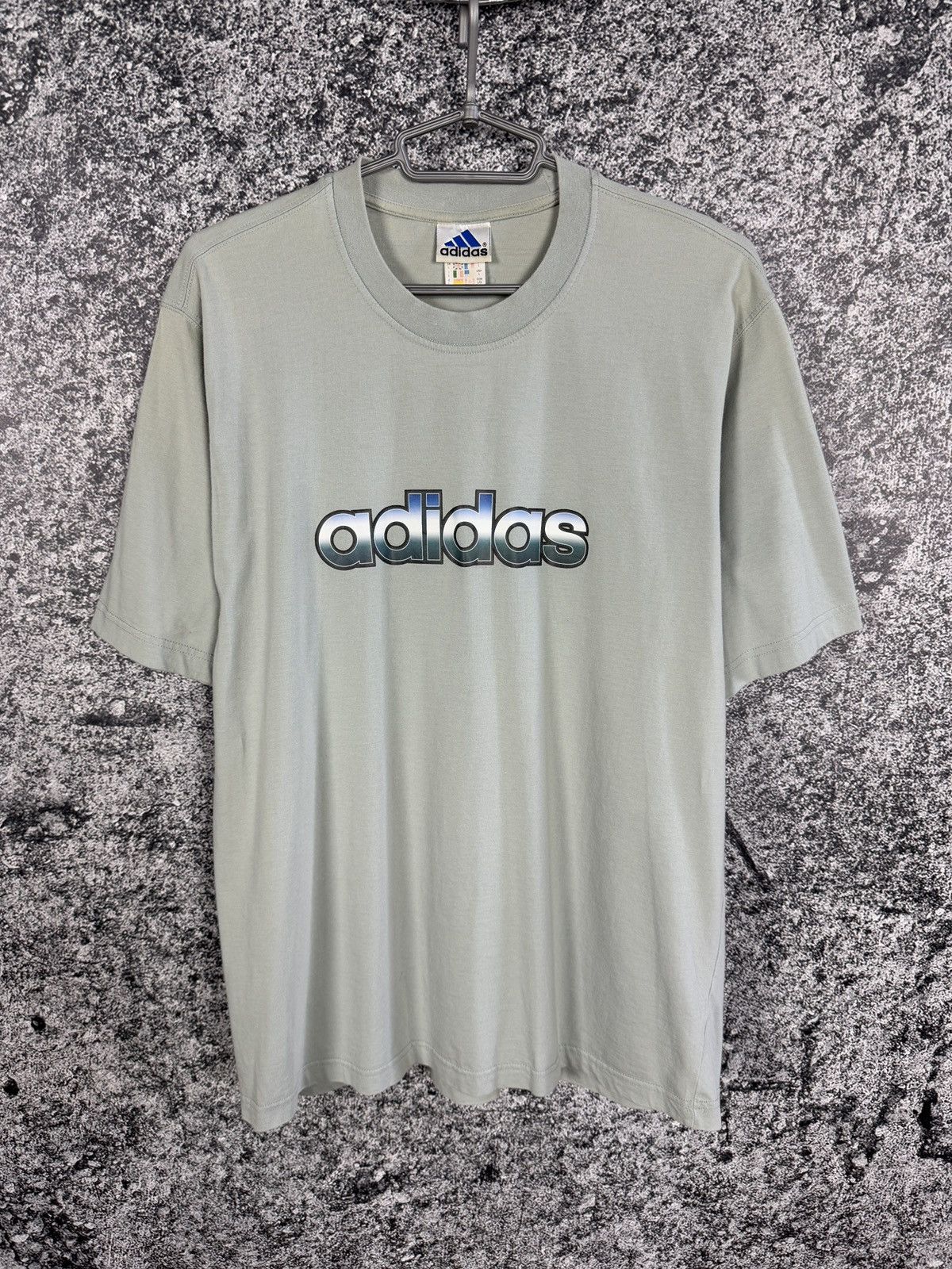 Adidas Men’s Adidas Vintage 90s T-Shirt Big Logo Retro Size L Size US L / EU 52-54 / 3 - 1 Thumbnail