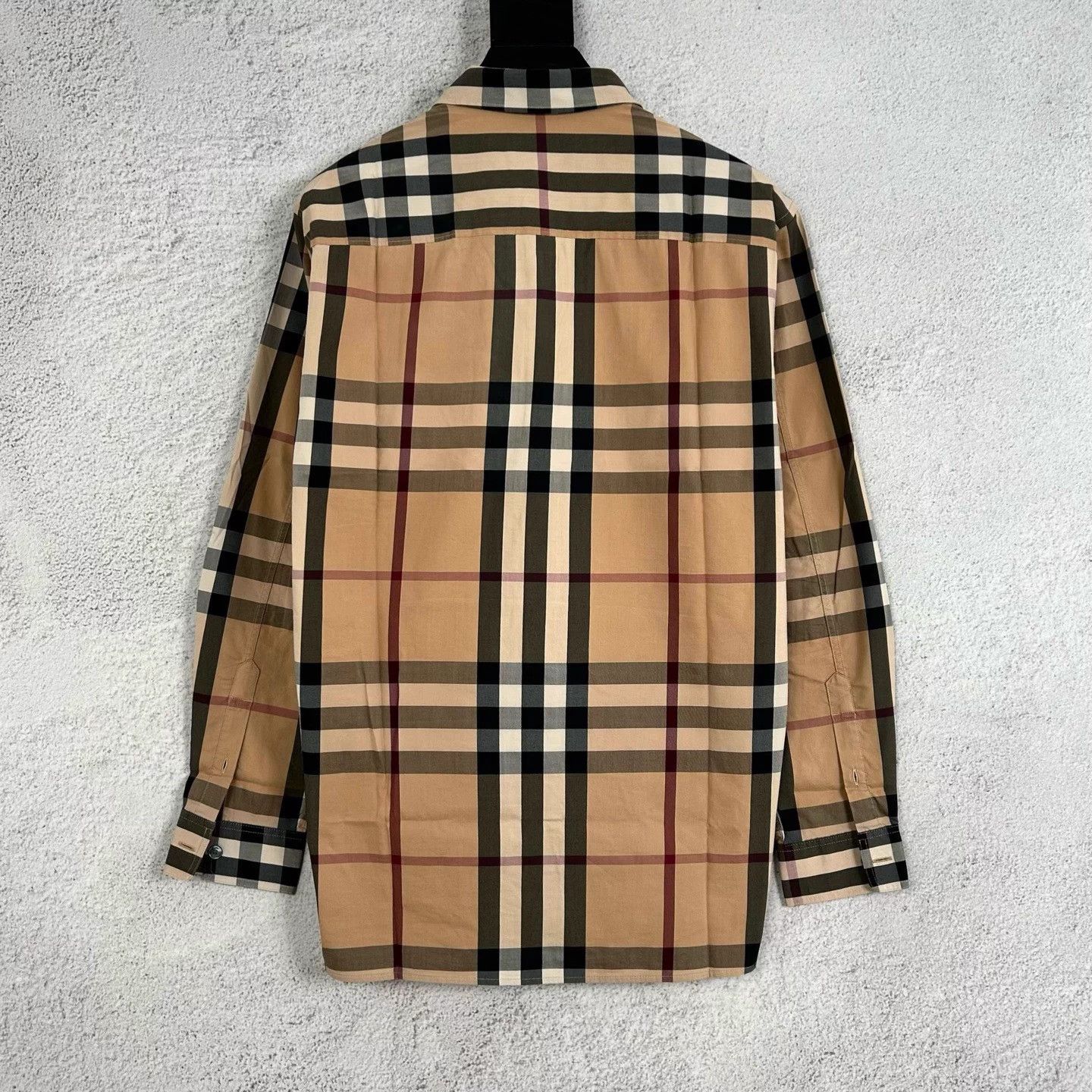 Burberry Burberry Check Long Sleeve Shirt Brown S New Size US S / EU 44-46 / 1 - 2 Thumbnail