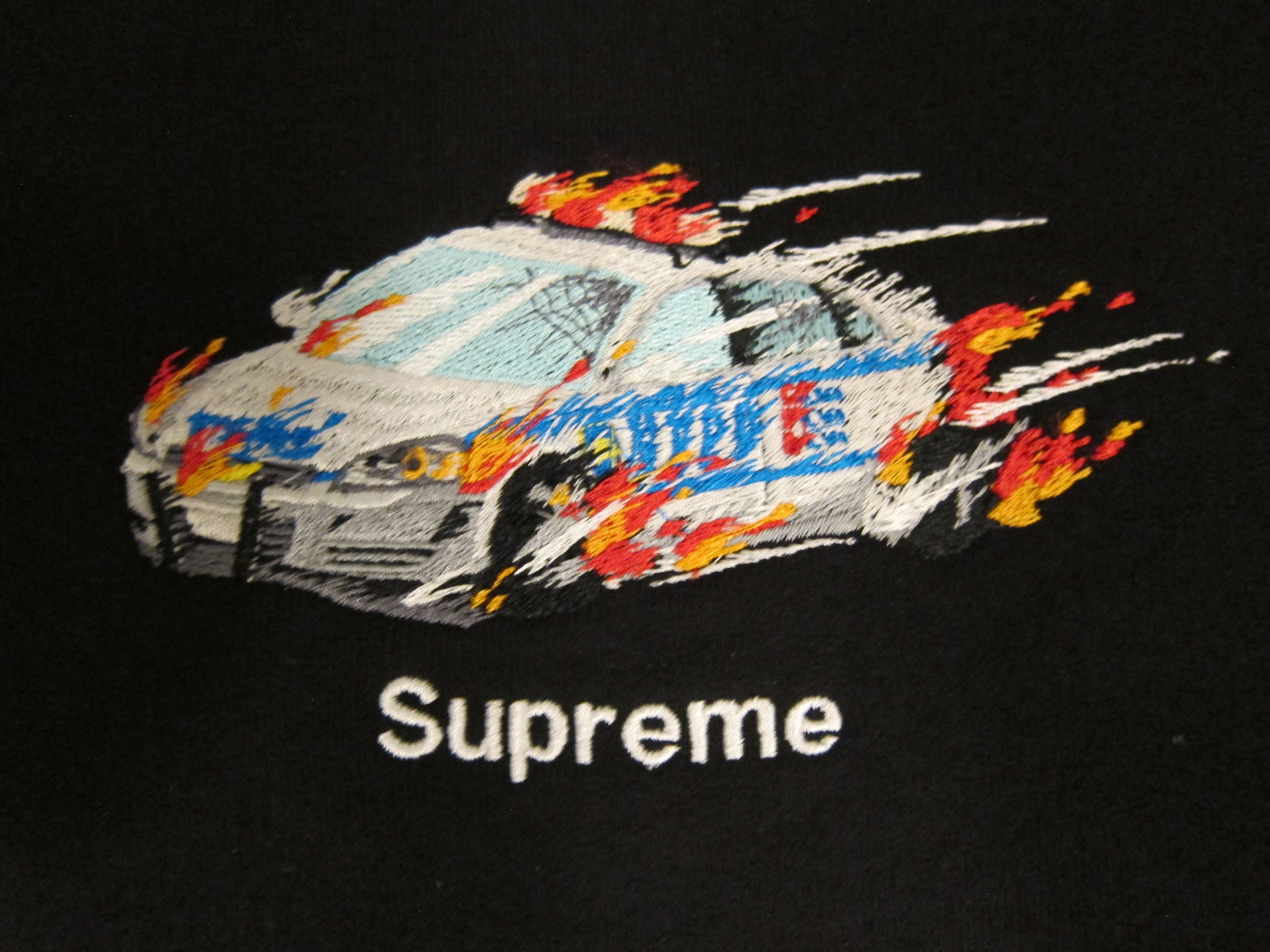 Supreme Supreme Cop Car Hoodie FW19 Size US M / EU 48-50 / 2 - 2 Thumbnail