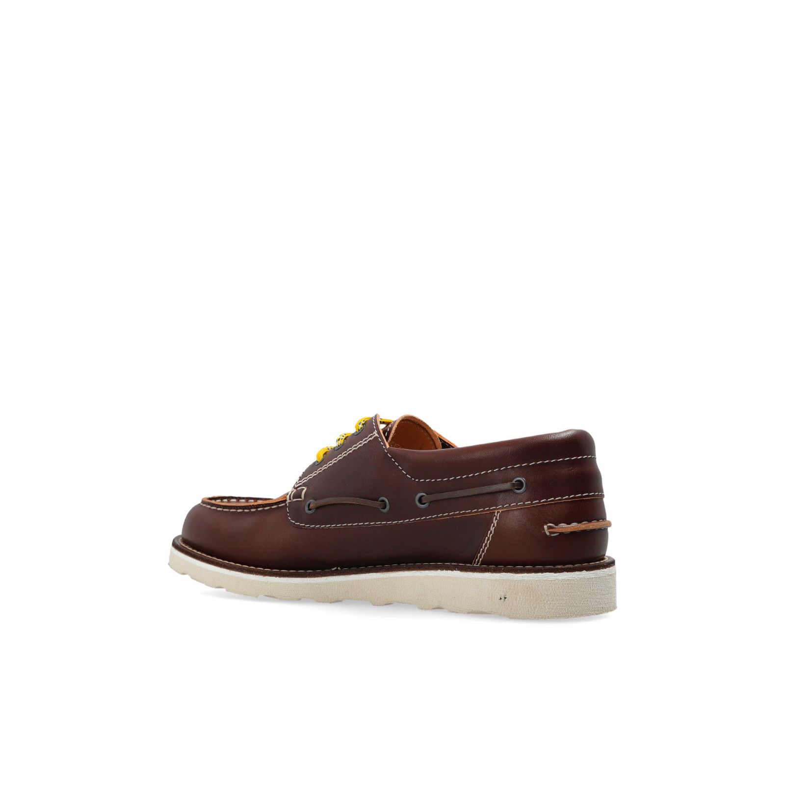 Dsquared2 DSQUARED2 Explorer Brown Leather Sneakers New And Authentic Size US 7 / EU 40 - 3 Thumbnail