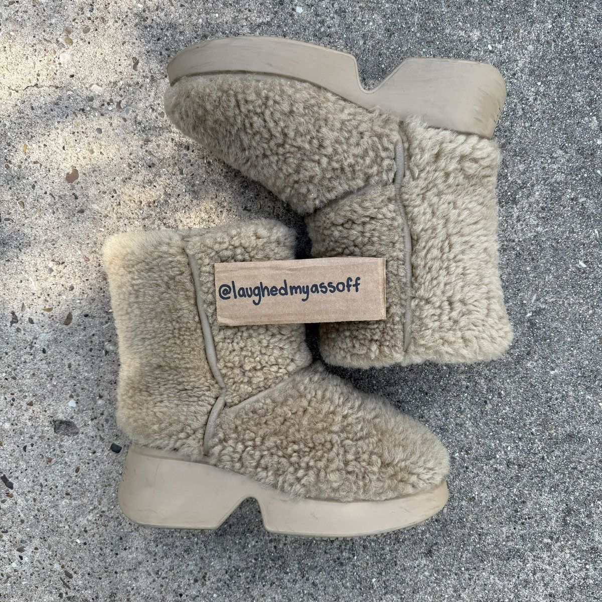 Loewe Loewe shearling wedge boots Size US 9 / EU 42 - 3 Thumbnail