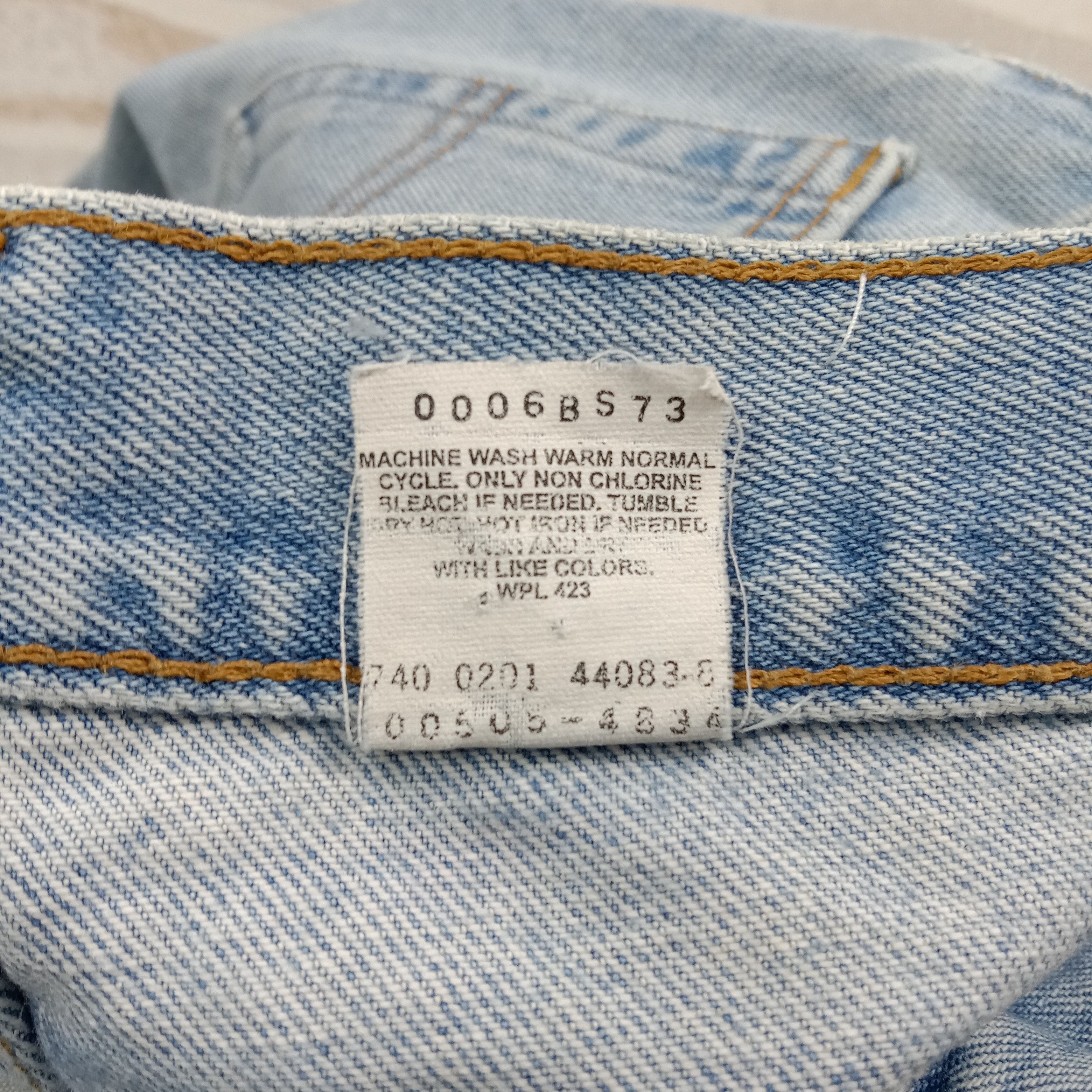 Levi's Levi's 505 Distressed Style Denim Jeans C272N28 Size US 32 / EU 48 - 16 Thumbnail