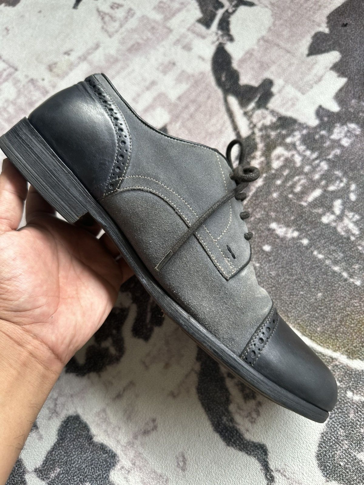 Alfredo Bannister 00's UNLINE by Alfredo Bannister brogue leather shoes Size US 10.5 / EU 43-44 - 11 Thumbnail