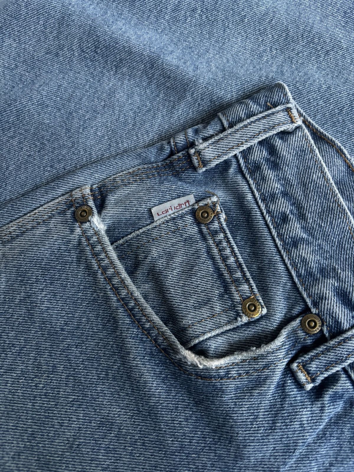 Carhartt carhartt double carpenter b171 size 42 relaxed fit Size US 42 / EU 58 - 6 Thumbnail