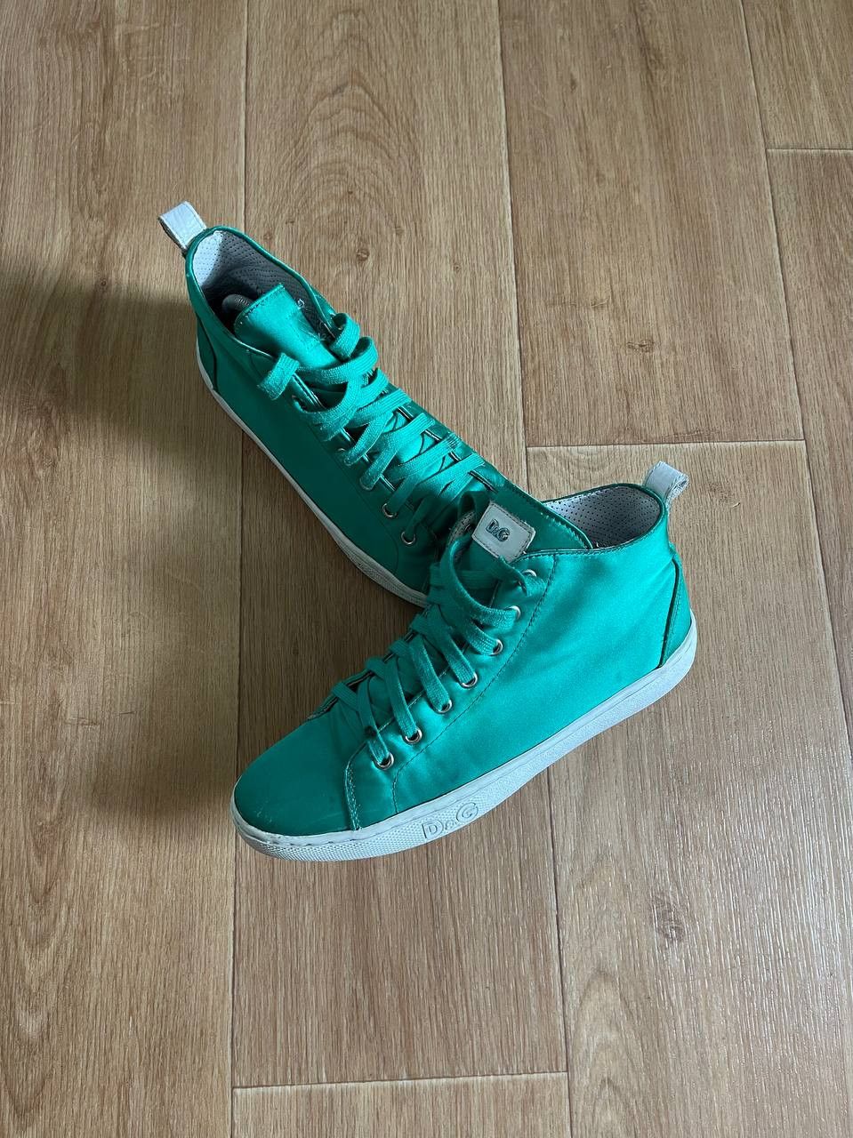 Dolce & Gabbana × Vintage Dolce&Gabbana Butterfly Vintage Y2K Hi Sneakers Shoes Size US 5 / IT 35 - 2 Thumbnail