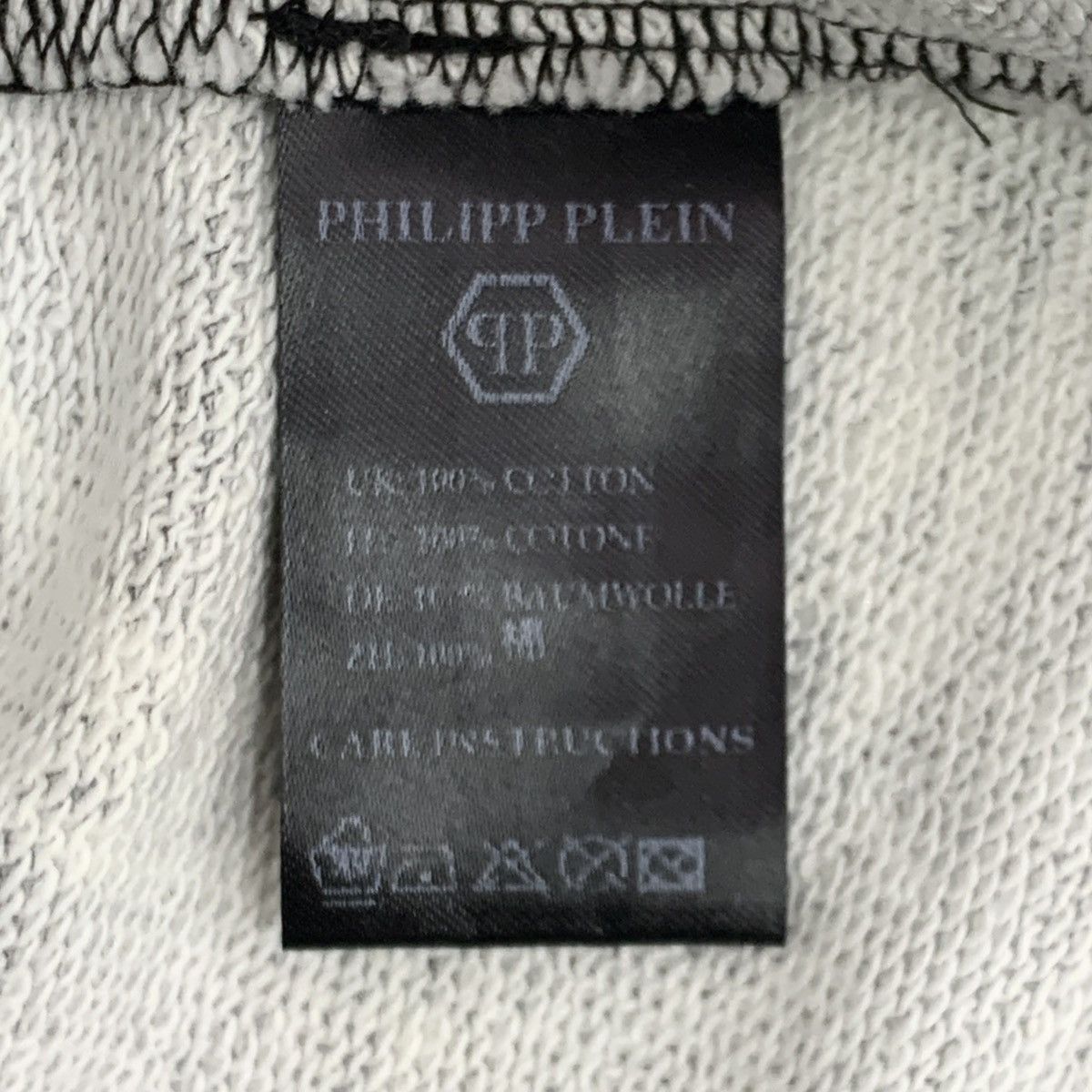 Philipp Plein Philipp Plein Badge Printed Long Sleeve Sweatshirt K26WX Size US L / EU 52-54 / 3 - 7 Thumbnail