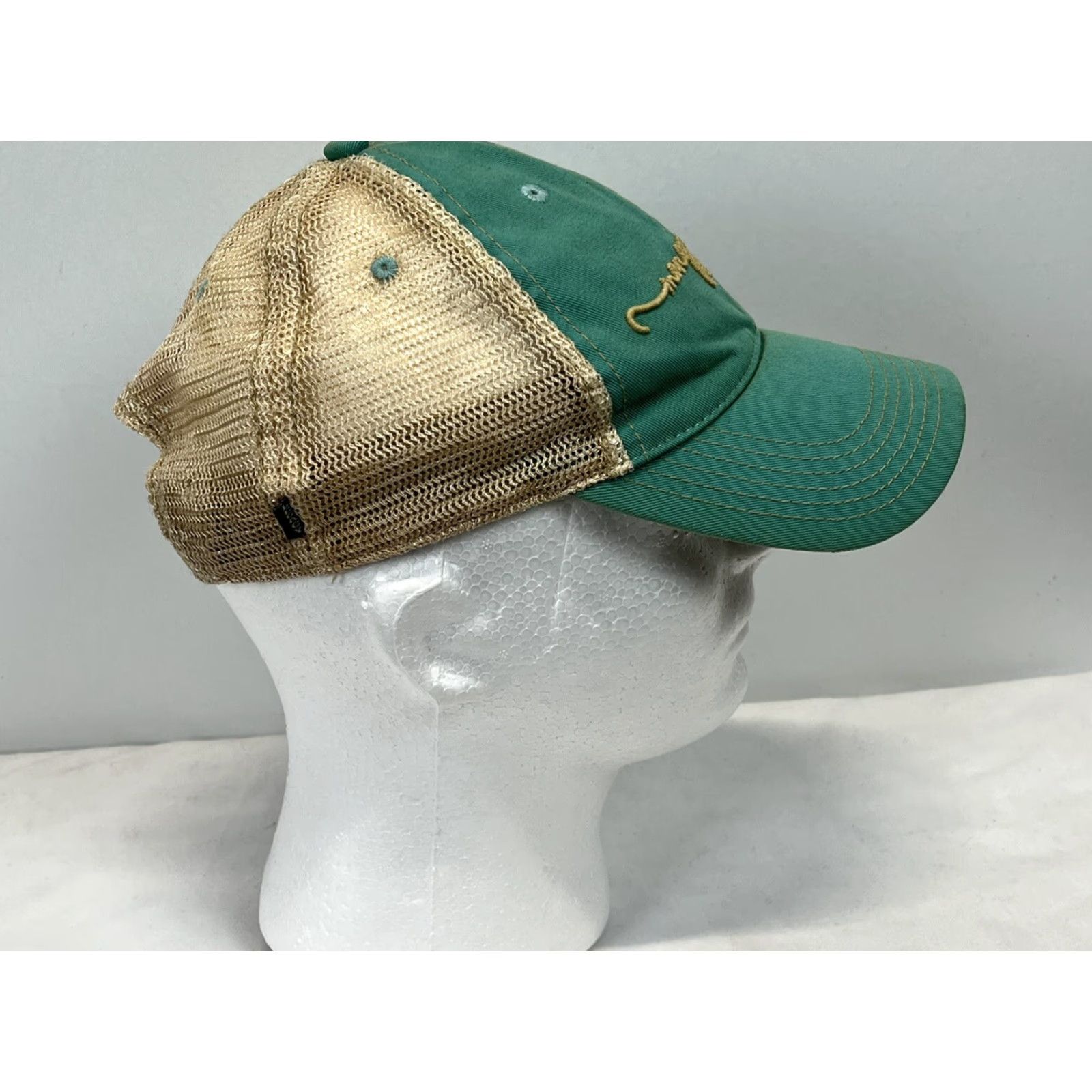 Our Legacy Legacy Hat Men One Size Turquoise Mangy Moose Maine Trucker Baseball Cap Size ONE SIZE - 4 Thumbnail