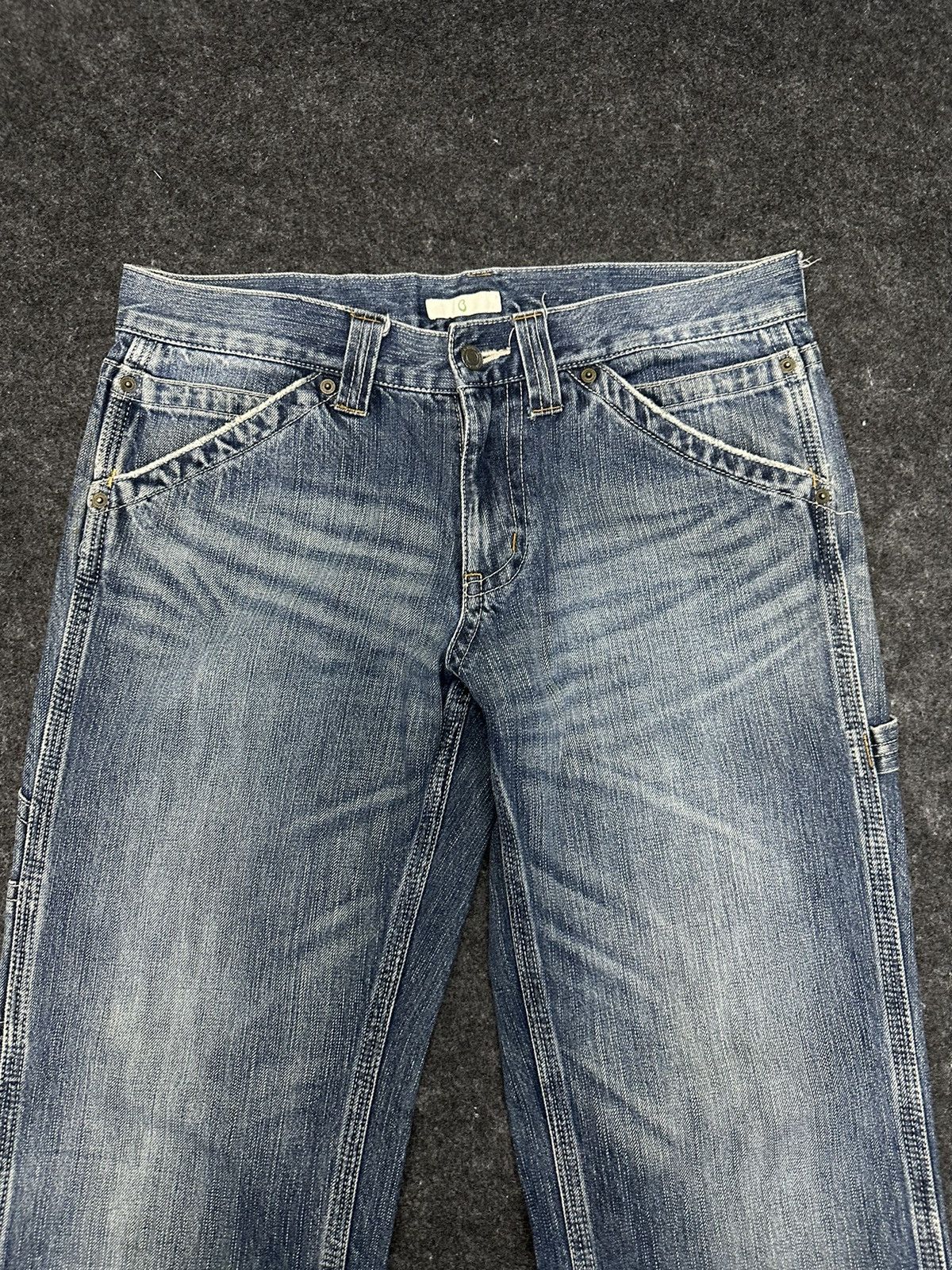 Beauty Beast × Japan Blue × Japanese Brand Japanese Carpenter Denim Pant F59 Size US 32 / EU 48 - 3 Thumbnail