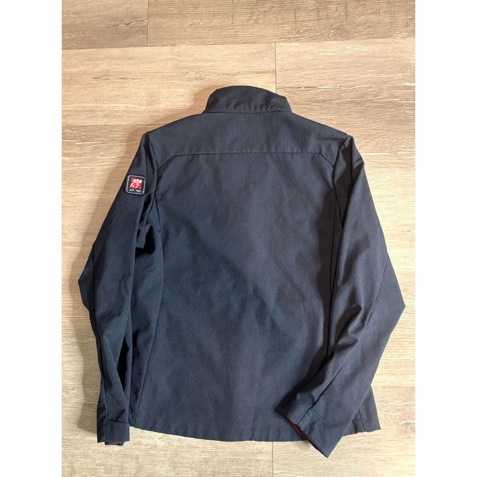 Vintage Chic-Fil-A Jacket Adult M Blue Unbranded Softshell Full Zip Jacket Unisex Shirt? Size US M / EU 48-50 / 2 - 4 Thumbnail