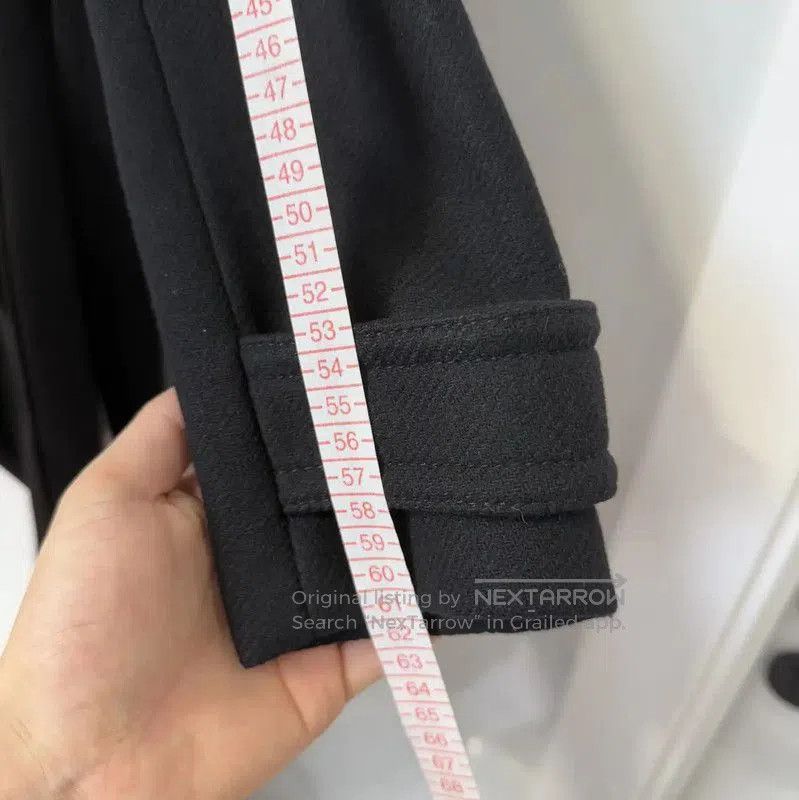 Burberry Burberry Black Wool Long Coat for Men. Size US M / EU 48-50 / 2 - 8 Thumbnail