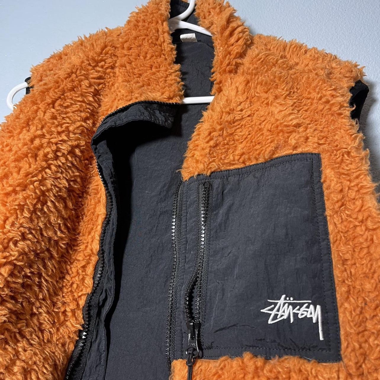 Stussy “Tangerine” Stussy Vest Size US M / EU 48-50 / 2 - 2 Thumbnail
