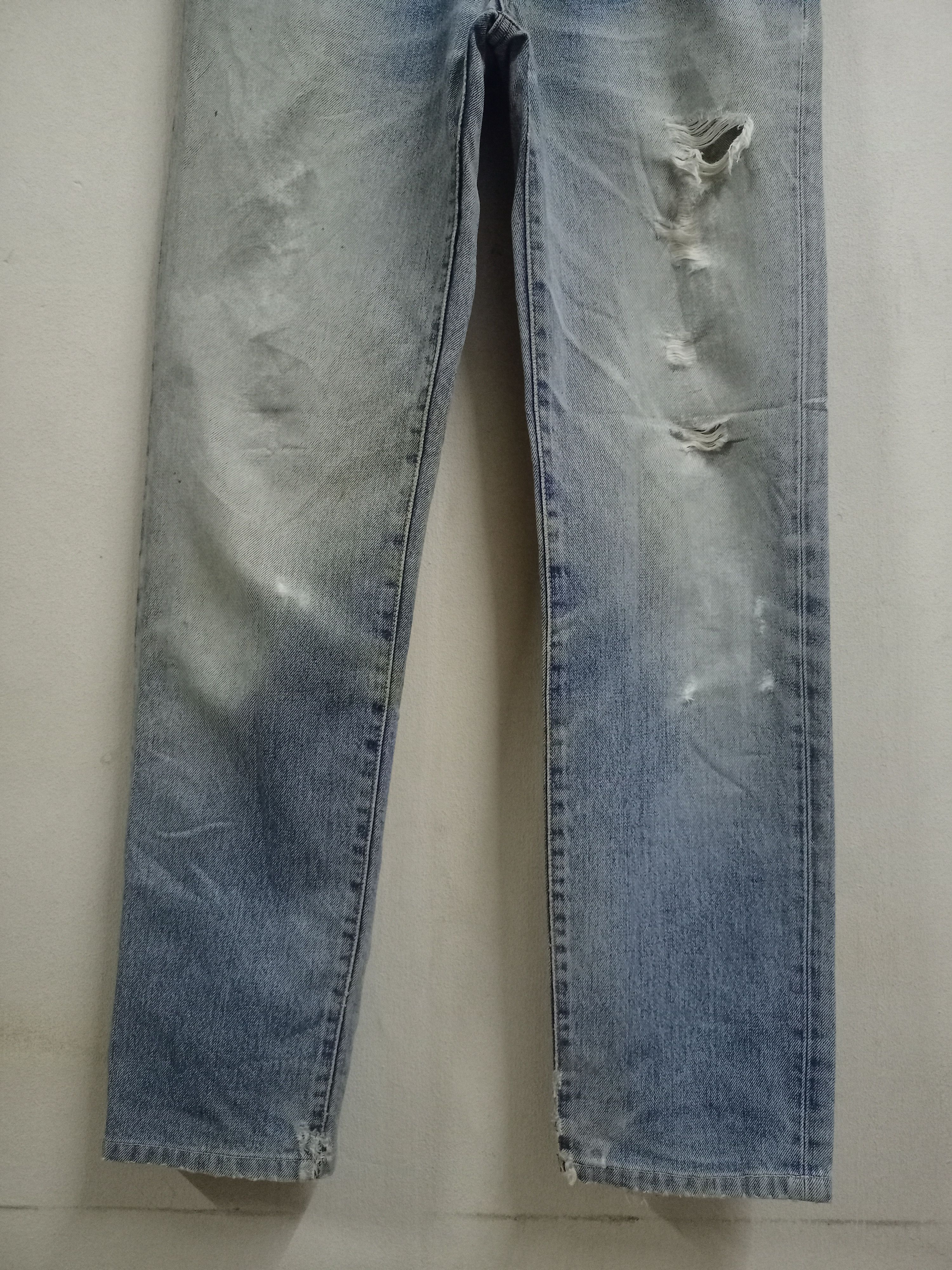 Edwin × Japanese Brand Vintage Japanese Edwin Blue Wash Straight Jeans 28x29 Size US 28 / EU 44 - 6 Thumbnail
