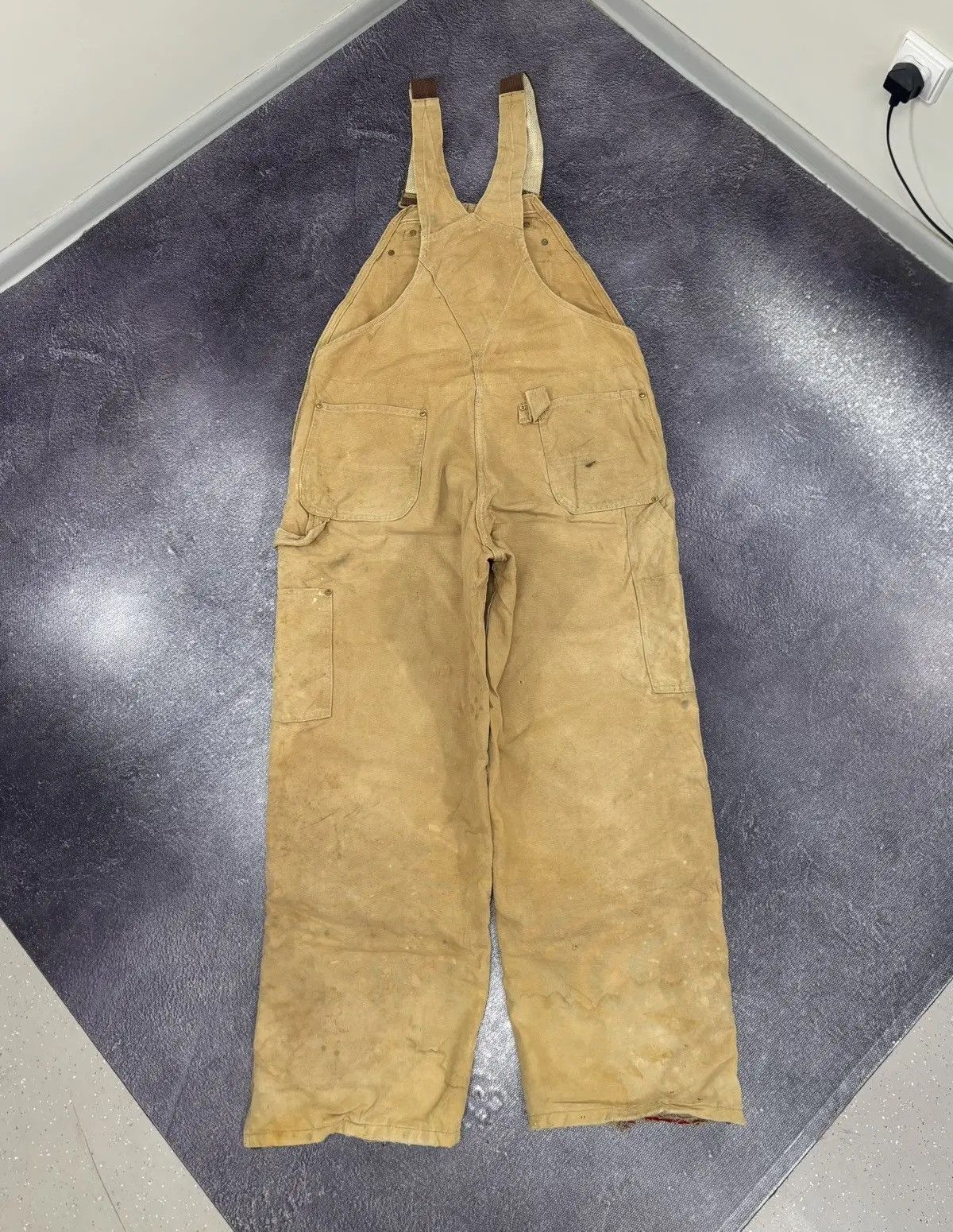 Carhartt × Vintage Vintage Carhartt Double Knee USA Workwear Dad Hype Overall Size US 40 / EU 56 - 2 Thumbnail