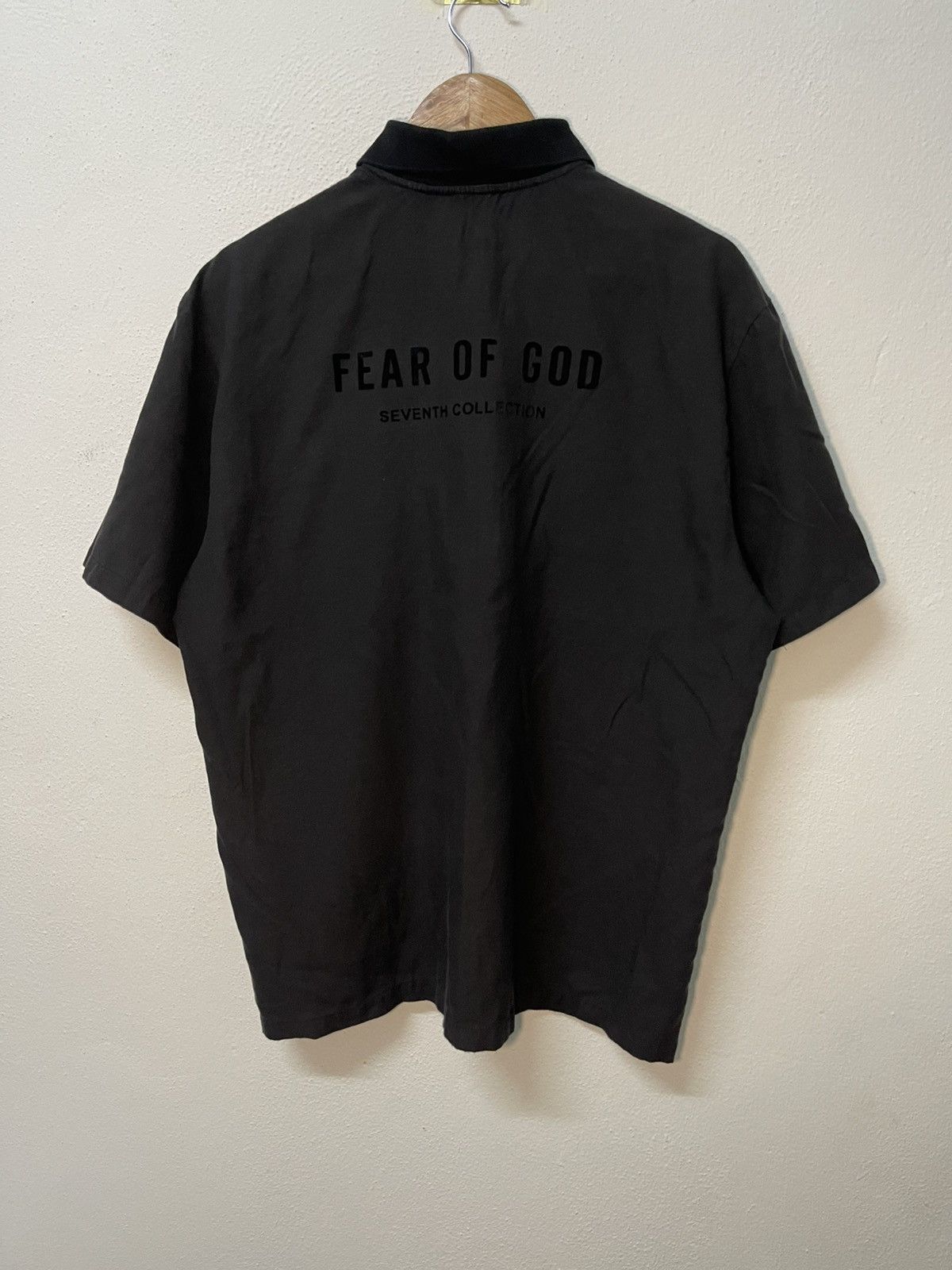 Fear of God 🐐FEAR OF GOD 7TH COLLECTION POLO SHIRT RARE Size US XL / EU 56 / 4 - 1 Thumbnail