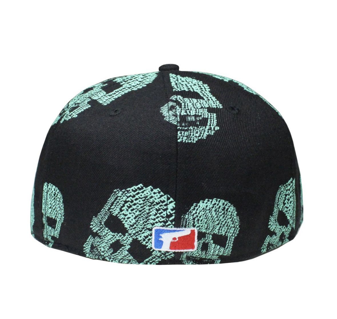 Fuck The Population FTP Skull Fitted Hat Black Size 8 Size ONE SIZE - 2 Thumbnail