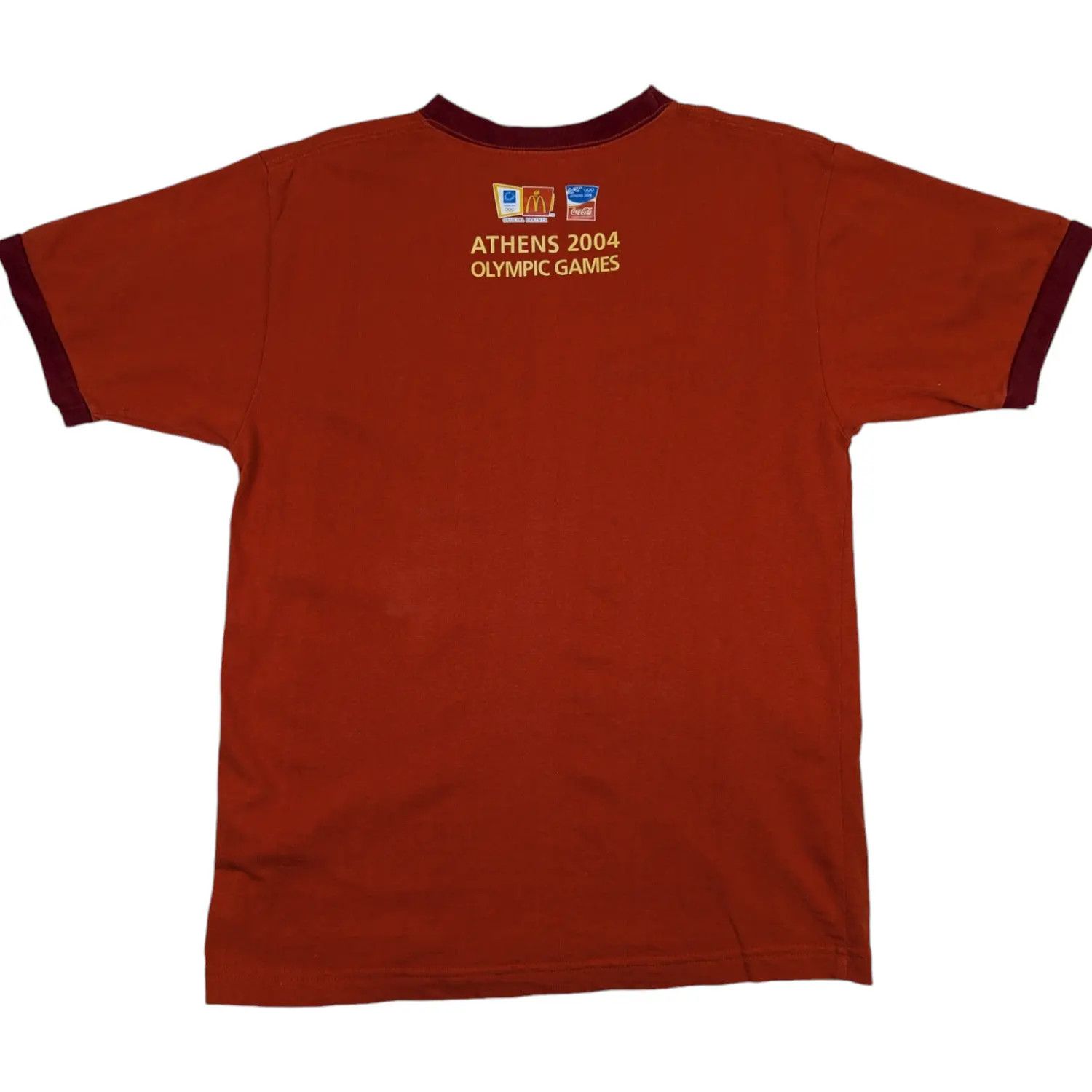 Japanese Brand ATHENS 2004 Olympics Games T-Shirt McDonalds Junichi Inoue Size US M / EU 48-50 / 2 - 5 Thumbnail