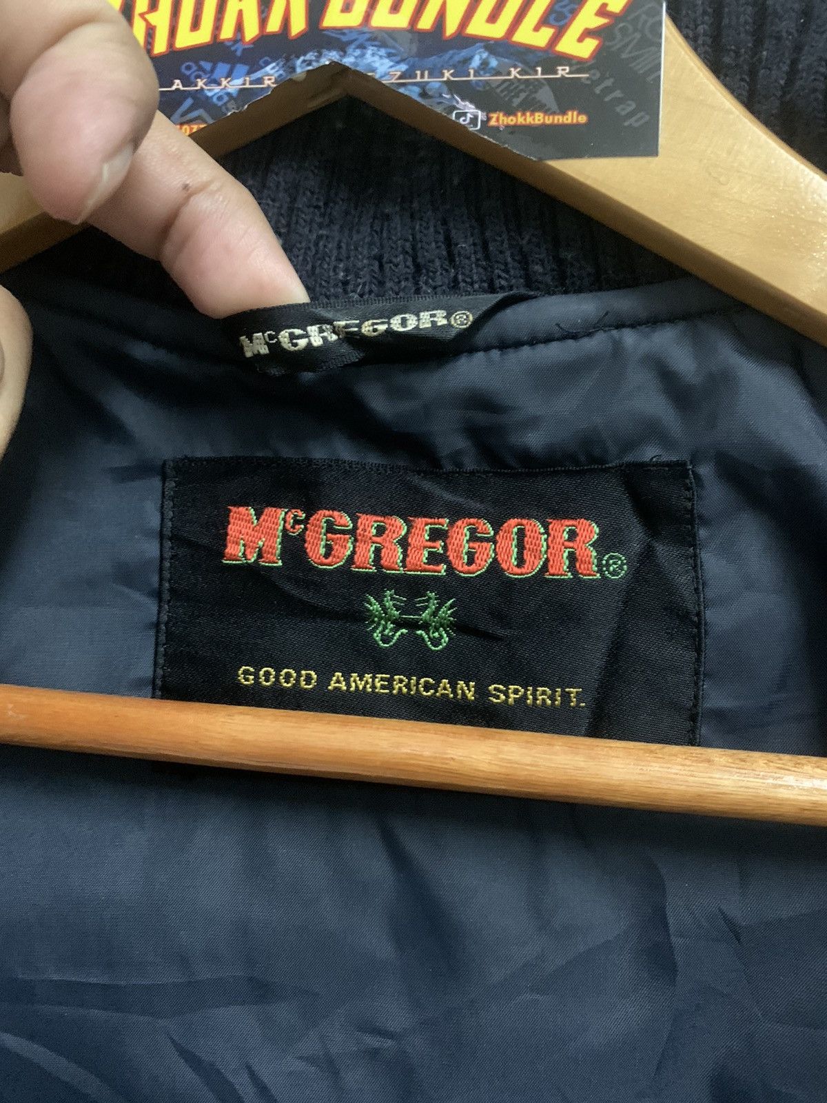 Japanese Brand × McGregor × Vintage Vintage Mc Gregor Bombers Jacket Wool Size US M / EU 48-50 / 2 - 7 Thumbnail