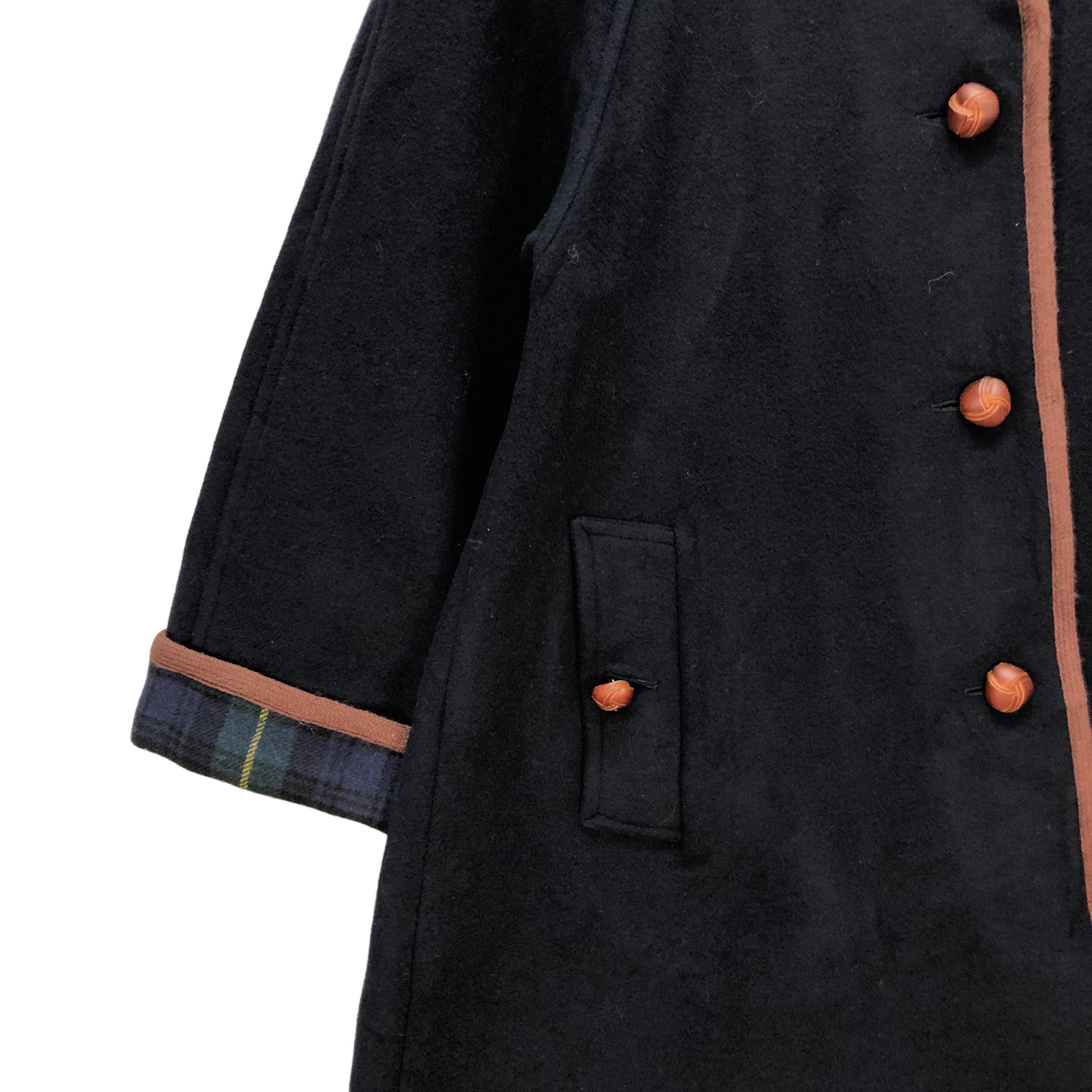 Burberry BURBERRYS MADE IN ENGLAND WOOL LONG COAT #7344-131 Size M / US 6-8 / IT 42-44 - 5 Thumbnail
