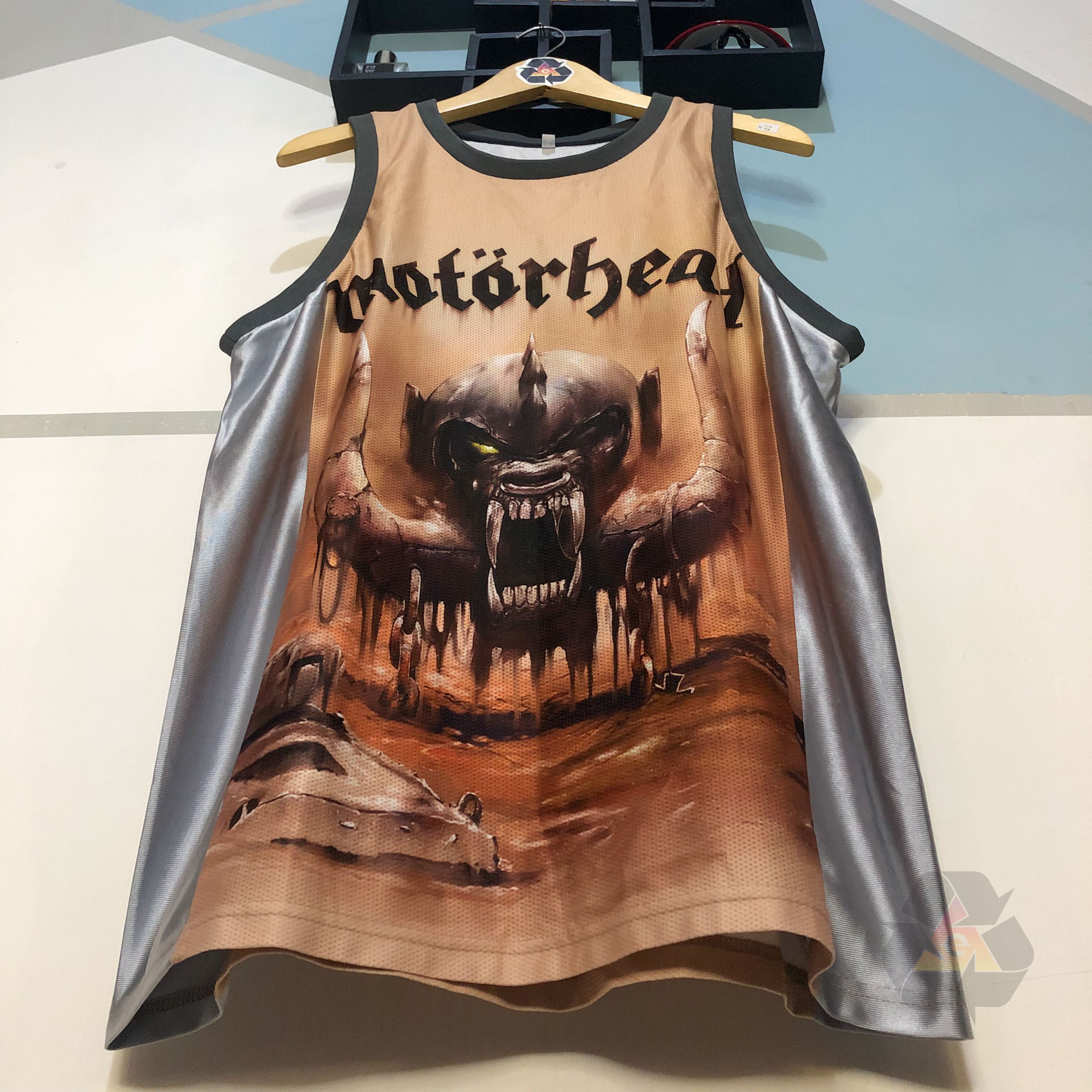Band Tees Motörhead Our Limited Edition Aftershock Basketball Jersey Size US L / EU 52-54 / 3 - 4 Thumbnail