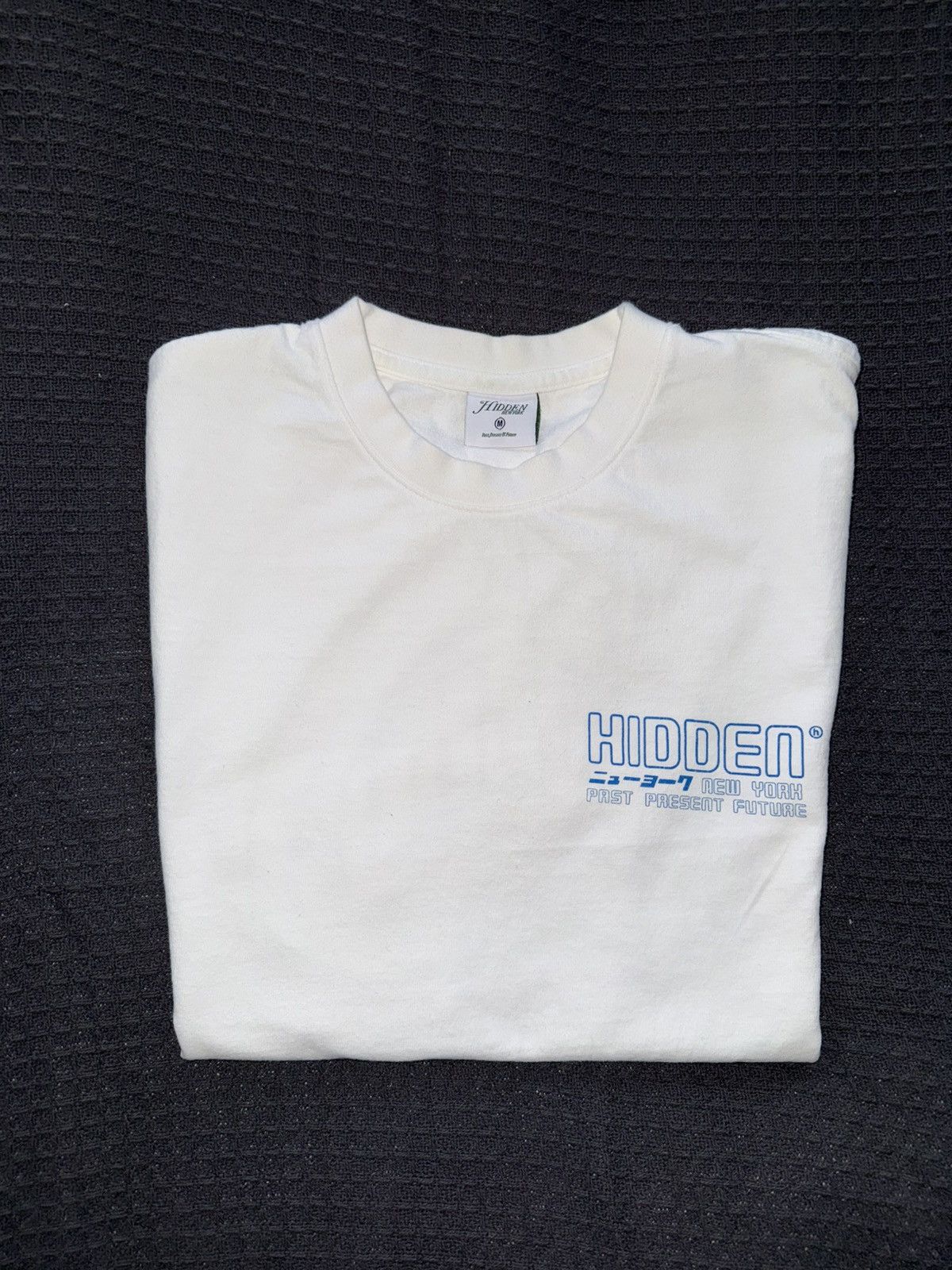 HIDDEN Hidden NY PPF Deconstructed Tee White Blue Medium Size US M / EU 48-50 / 2 - 2 Thumbnail