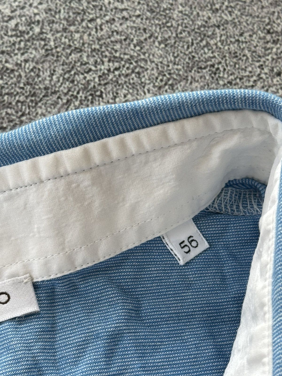 Designer × Gran Sasso Gran Sasso 56 shirt button up polo long sleeve jumper Size US XL / EU 56 / 4 - 10 Thumbnail