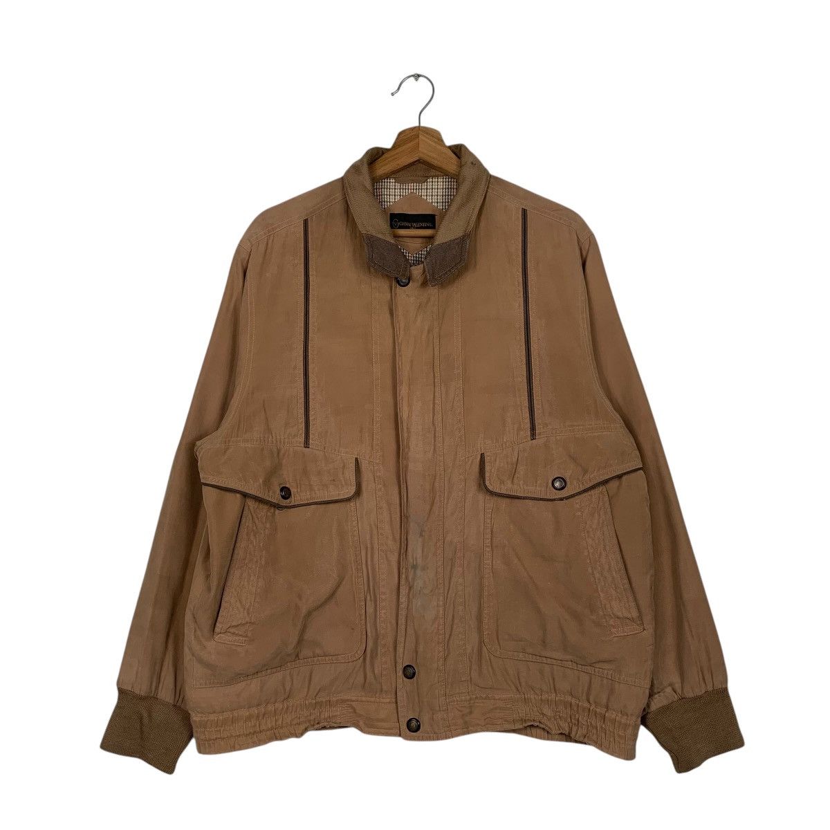 Japanese Brand Japanese Brand Gianni Valentino Bomber Jacket Size US L / EU 52-54 / 3 - 1 Thumbnail
