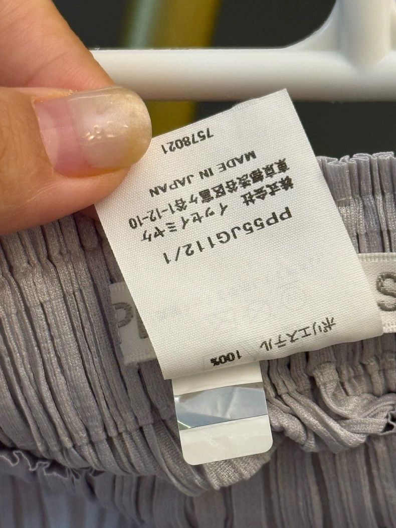 Issey Miyake Issey Miyake size:1 Light grey basic straight-leg skirt Size 31" - 3 Thumbnail