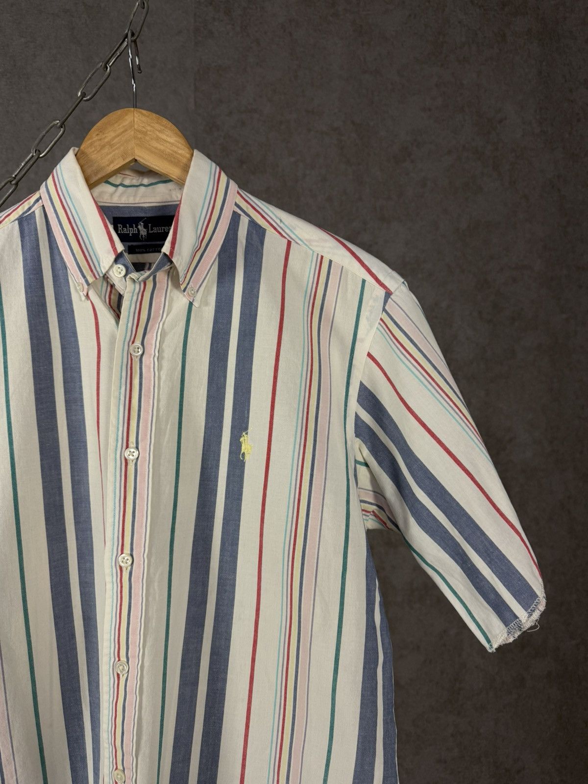 Polo Ralph Lauren Polo Ralph Lauren designer vintage logo shirt Size US M / EU 48-50 / 2 - 2 Thumbnail